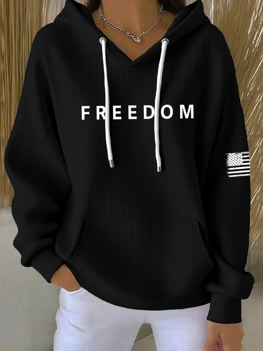 Women's Freedom Is Not Free R.I.P Charlie Kirk Hoodie