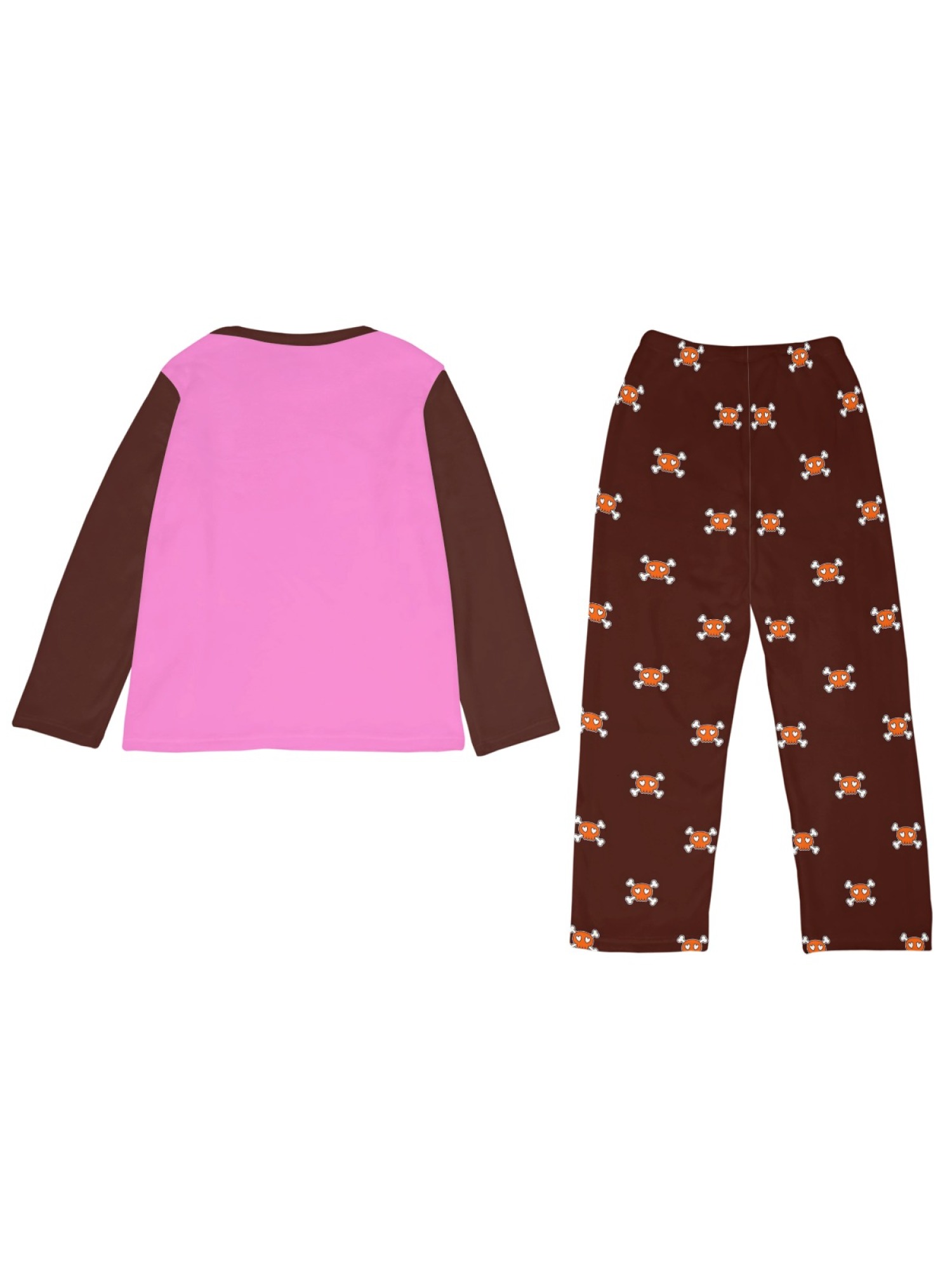 Stranger Things "Hellfire Club" Women's Fuzzy Fleece Pajama Set | Cozy Winter Loungewear with Skull Pants