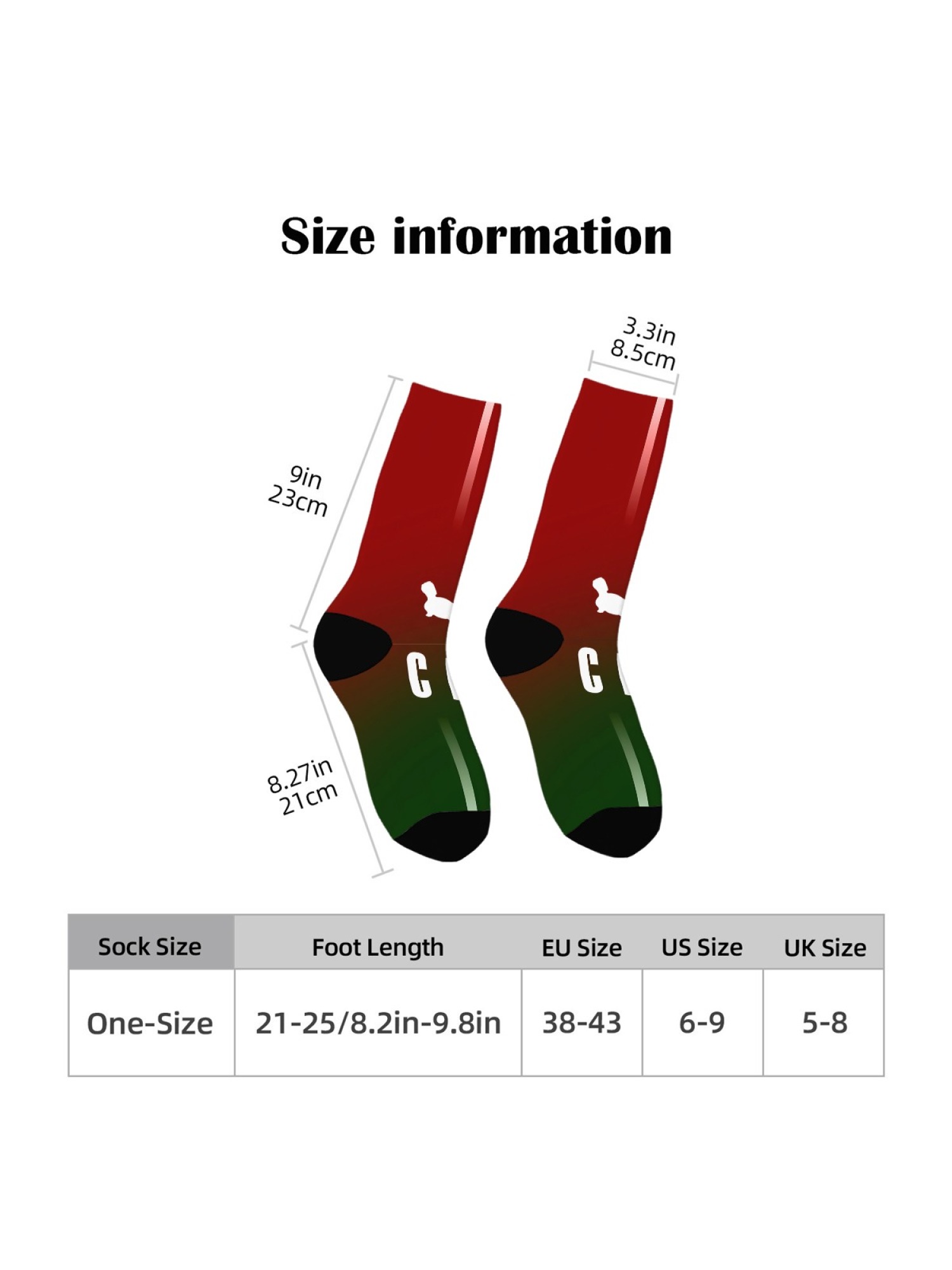 "The G.O.A.T." Soccer Fan Crew Socks | CR7 & Number 7 Graphic Sock Set (3 Pairs)