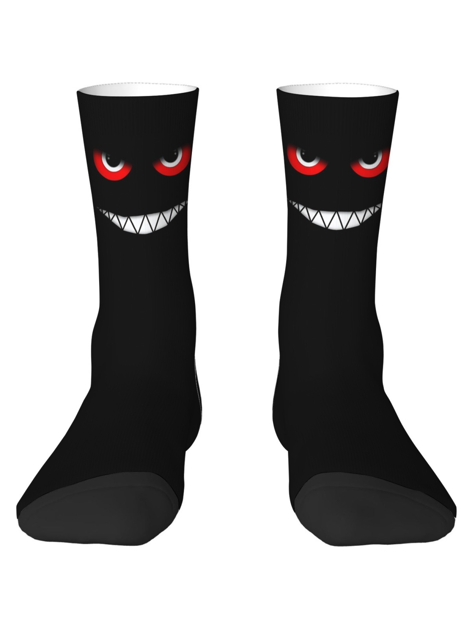 "The Little Monster" Men's Underwear & Socks Set | Funny Evil Smile Trunks Bundle
