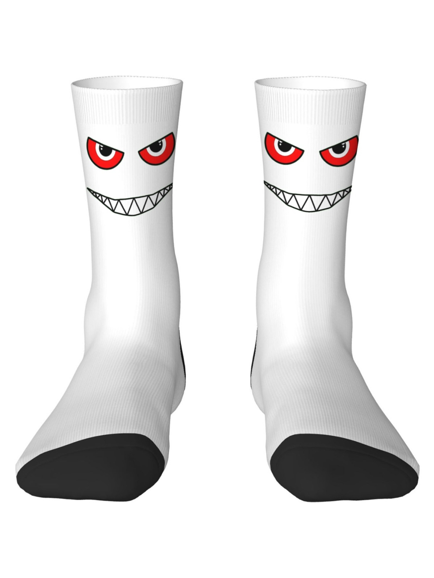 "The Little Monster" Men's Underwear & Socks Set | Funny Evil Smile Trunks Bundle