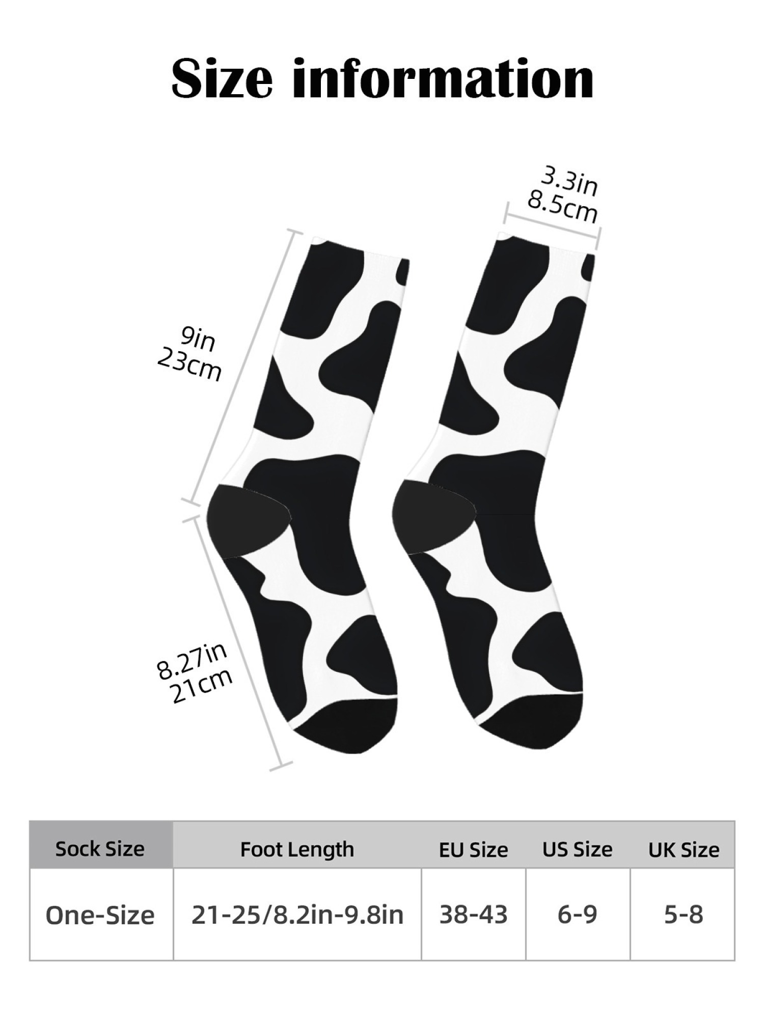 "Holy Cow!" Men's Cow Print Boxer Briefs & Socks Gift Set | Funny Animal Underwear