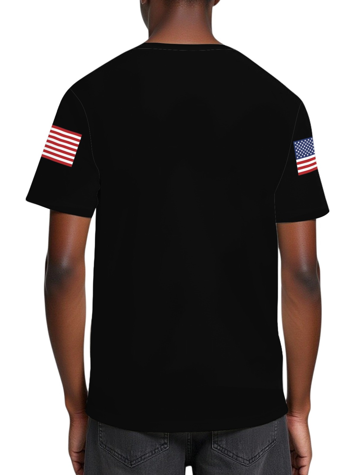 "Justice For Renee Nicole Good" Memorial T-Shirt | American Flag Sleeve Tee