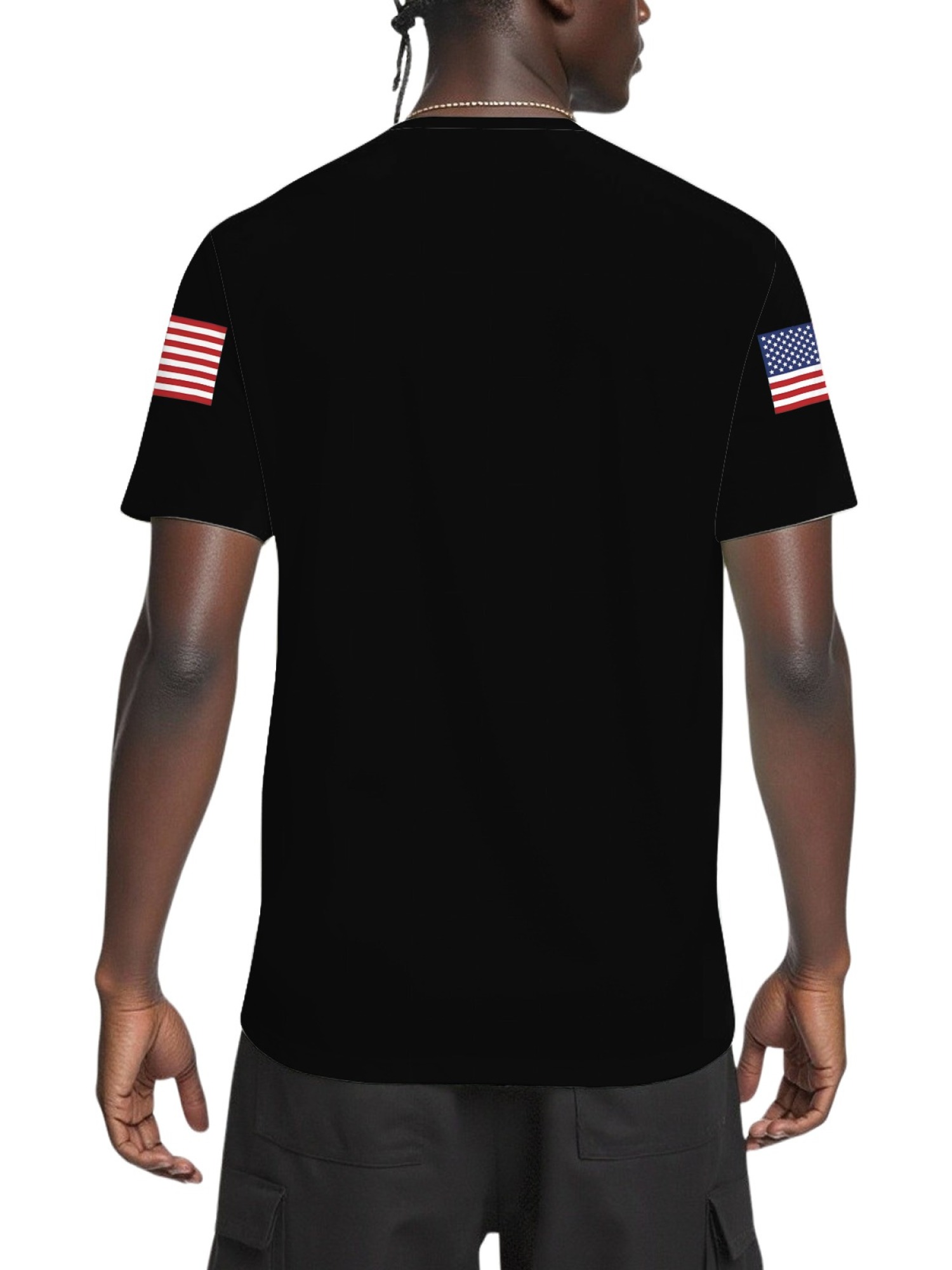 "Justice For Renee Nicole Good" Memorial T-Shirt | American Flag Sleeve Tee