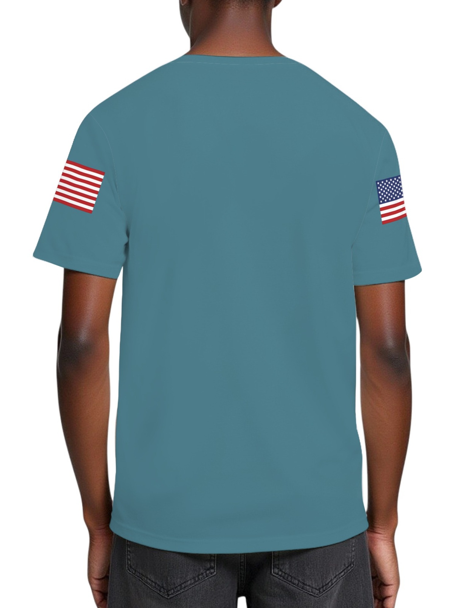 "Justice For Renee Nicole Good" Memorial T-Shirt | American Flag Sleeve Tee
