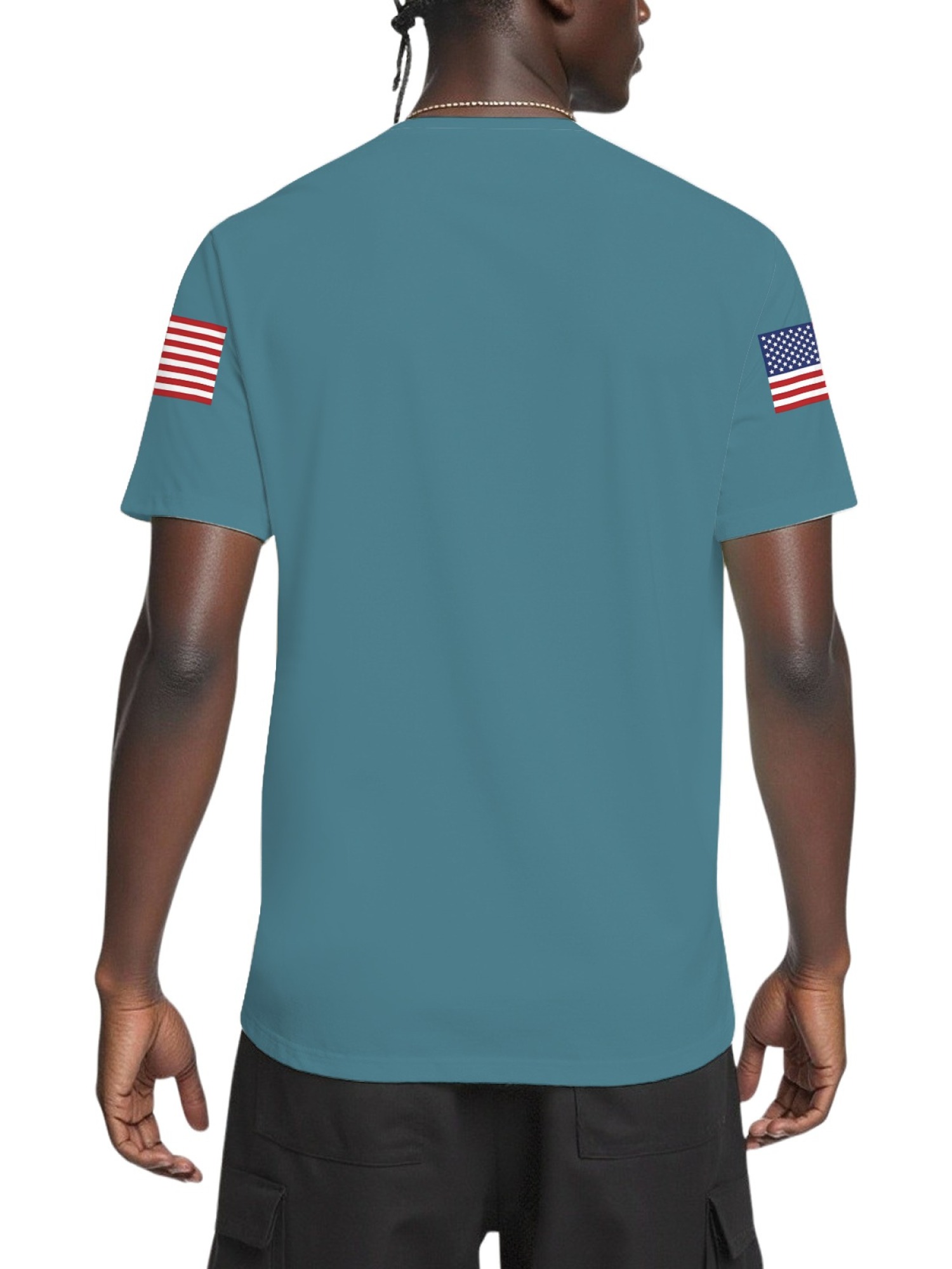 "Justice For Renee Nicole Good" Memorial T-Shirt | American Flag Sleeve Tee