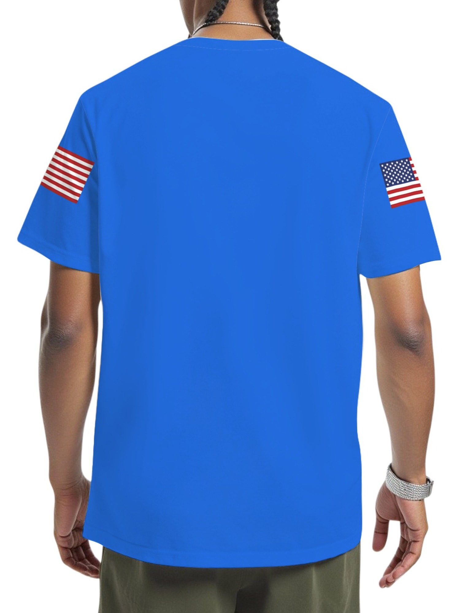 "Justice For Renee Nicole Good" Memorial T-Shirt | American Flag Sleeve Tee
