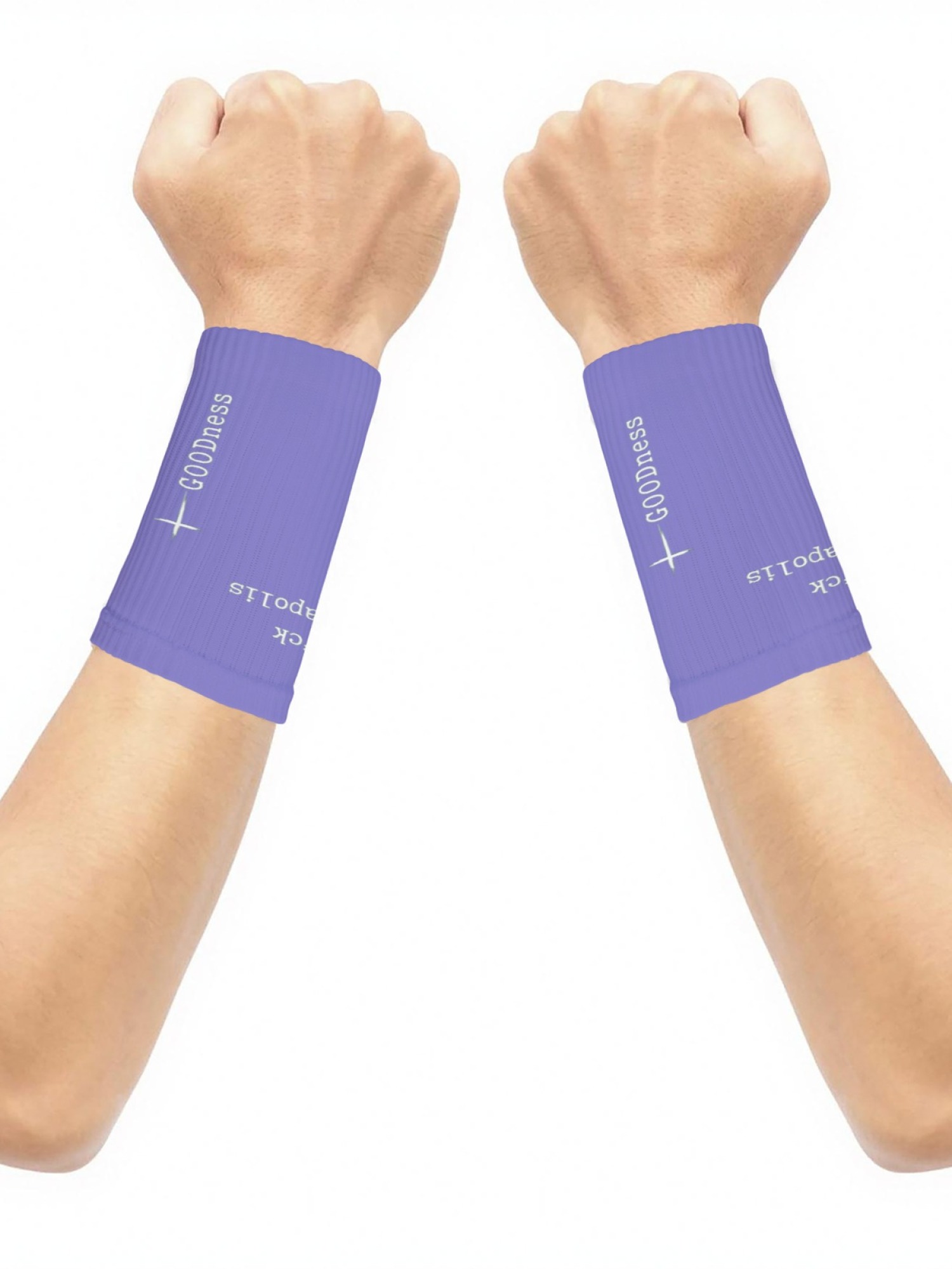 "GTFO Minneapolis" & "GOODness" Statement Wristbands | Athletic Sweatbands (Pair)