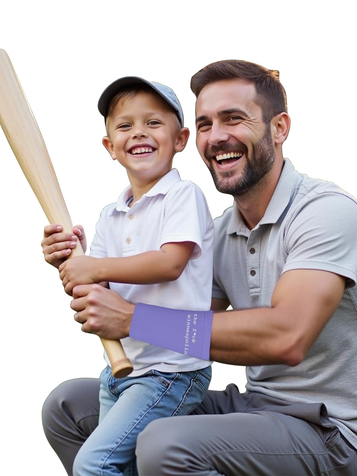 "GTFO Minneapolis" & "GOODness" Statement Wristbands | Athletic Sweatbands (Pair)