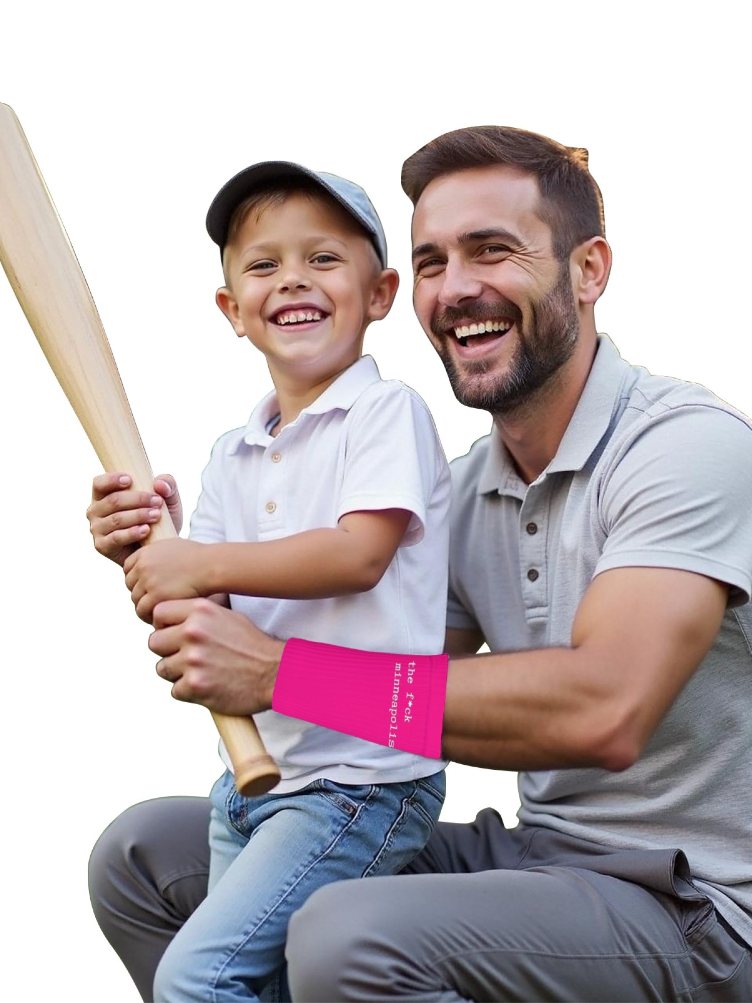 "GTFO Minneapolis" & "GOODness" Statement Wristbands | Athletic Sweatbands (Pair)