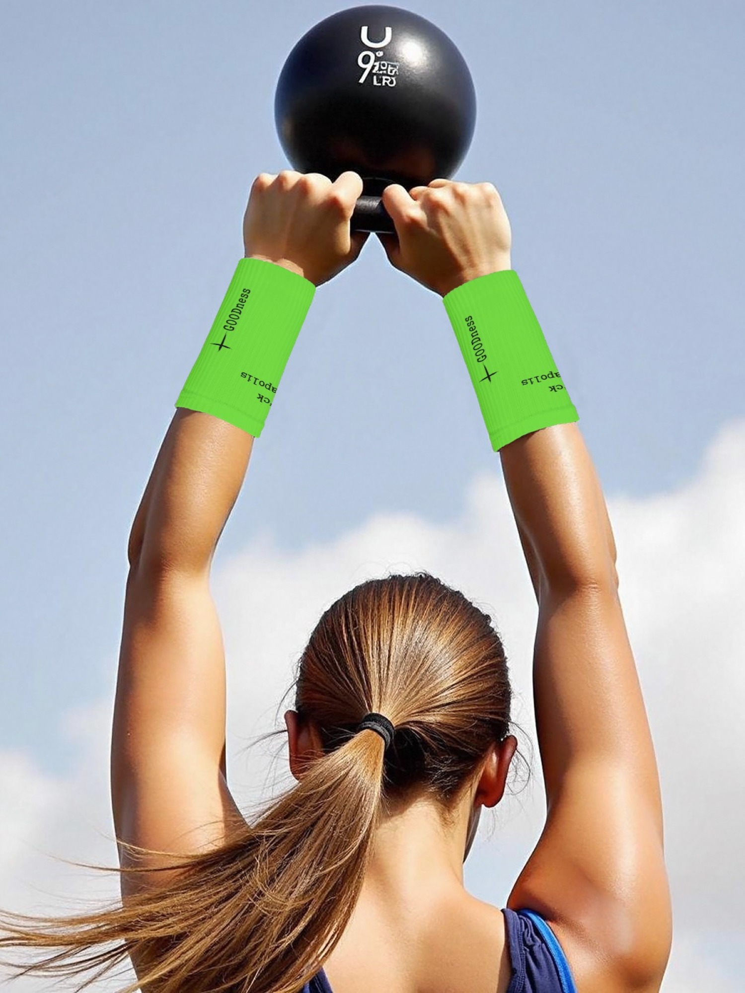 "GTFO Minneapolis" & "GOODness" Statement Wristbands | Athletic Sweatbands (Pair)