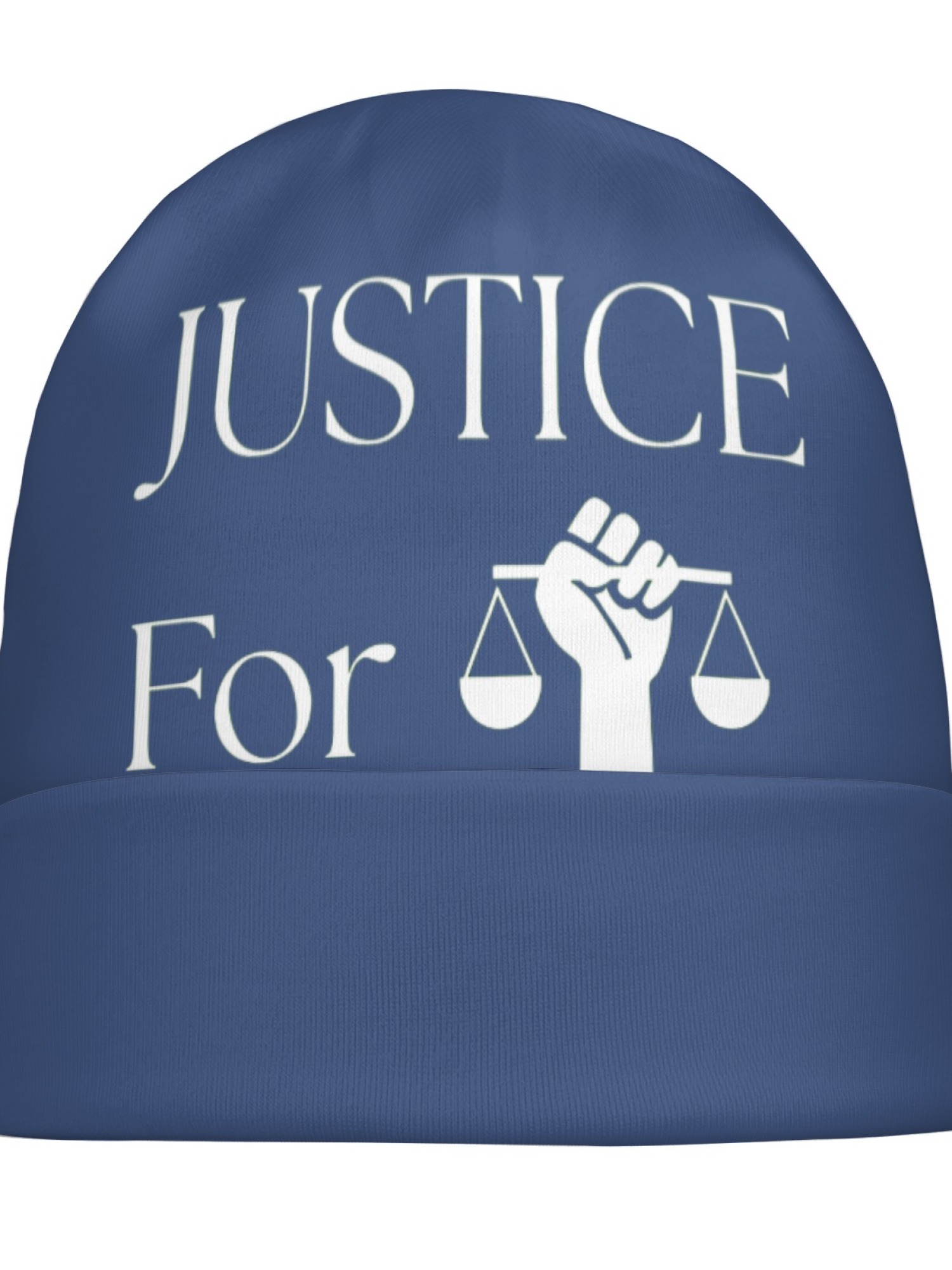 "Justice For Renee" Statement Beanie | Unisex Slouchy Knit Hat for Awareness & Support