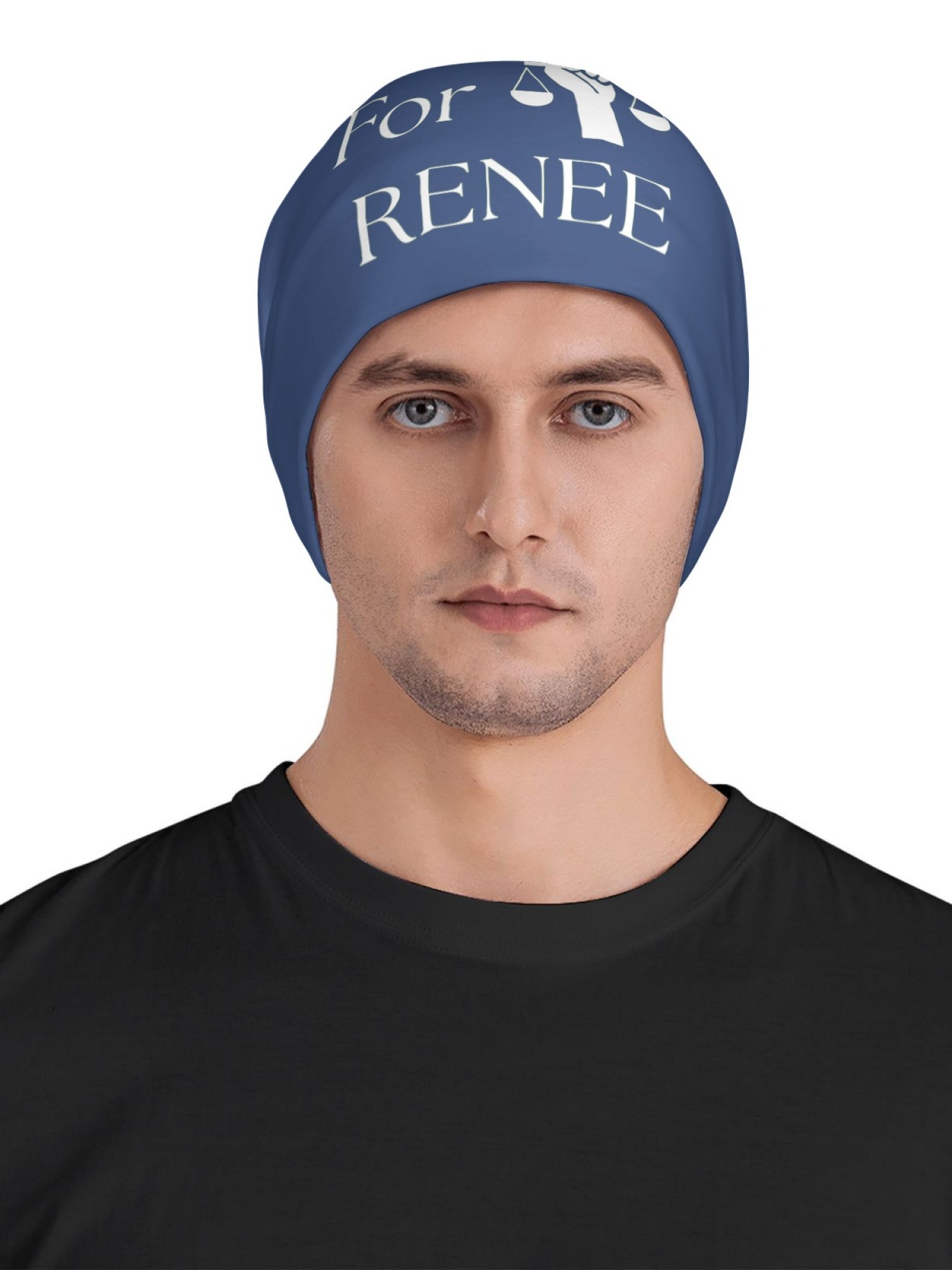 "Justice For Renee" Statement Beanie | Unisex Slouchy Knit Hat for Awareness & Support