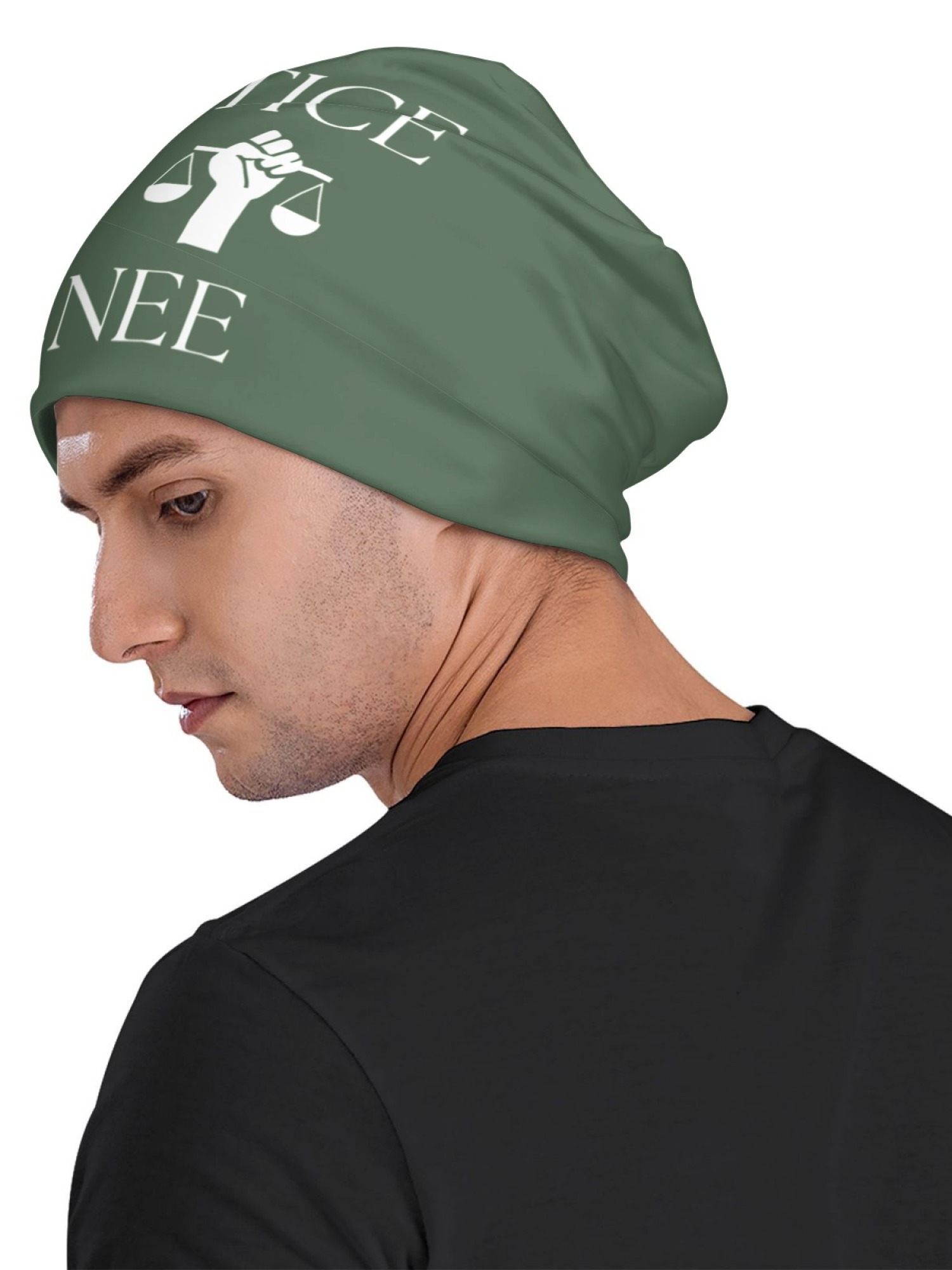 "Justice For Renee" Statement Beanie | Unisex Slouchy Knit Hat for Awareness & Support