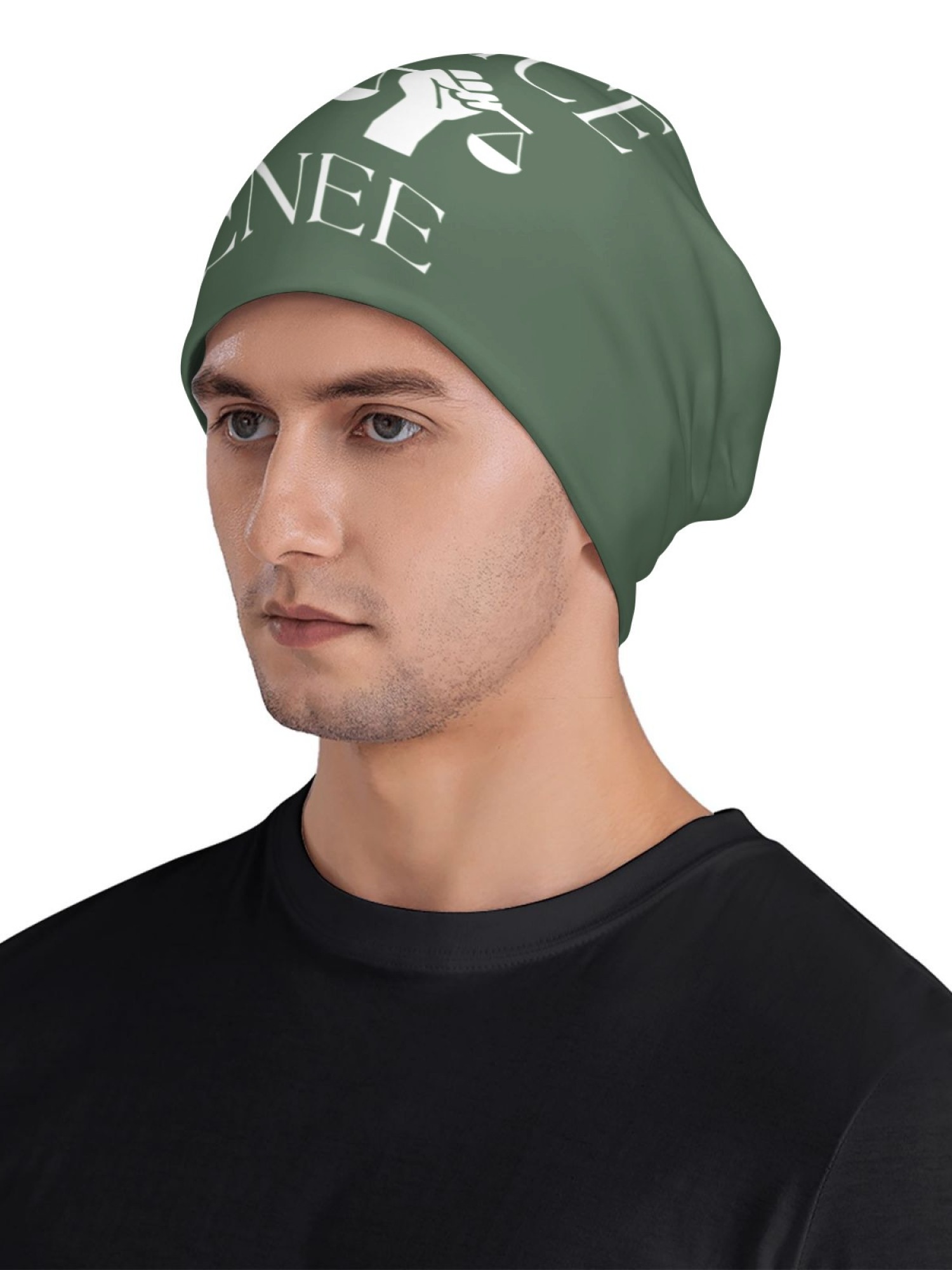 "Justice For Renee" Statement Beanie | Unisex Slouchy Knit Hat for Awareness & Support