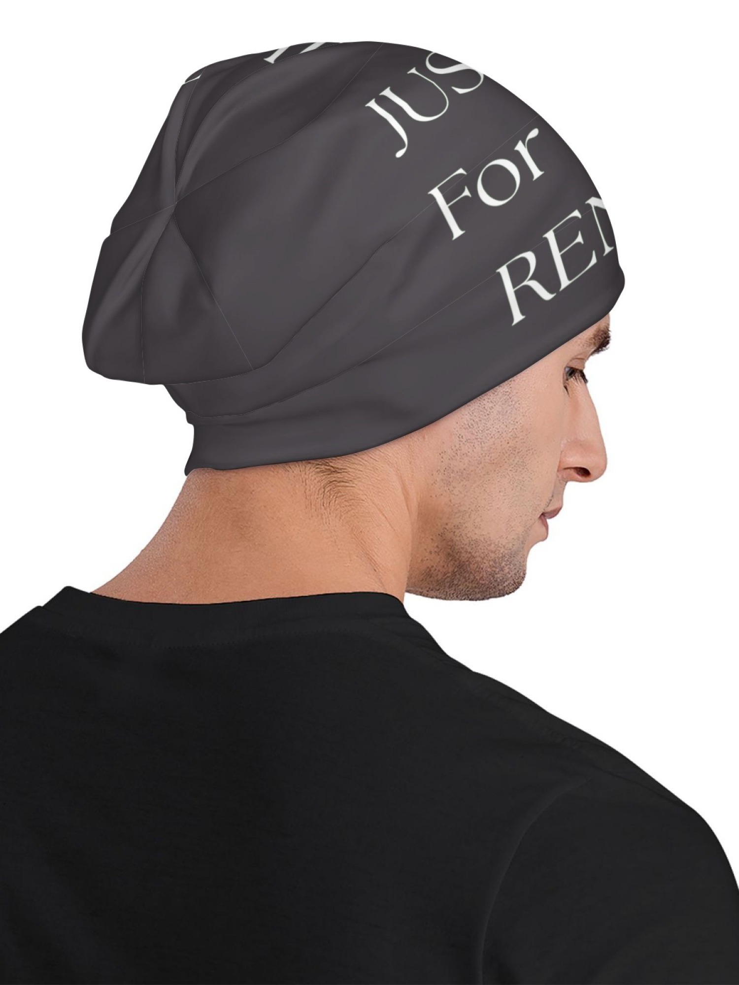 "Justice For Renee" Statement Beanie | Unisex Slouchy Knit Hat for Awareness & Support