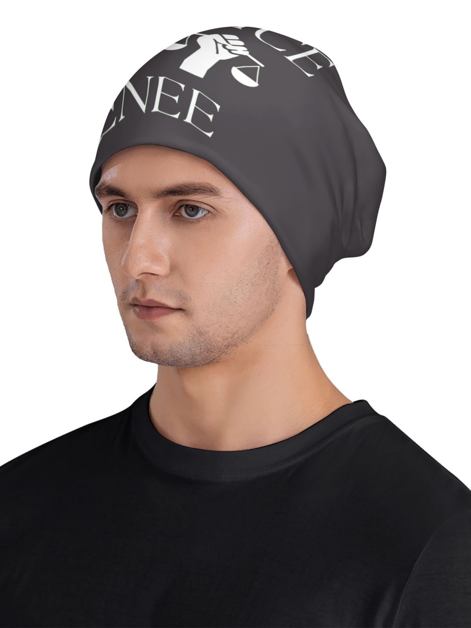 "Justice For Renee" Statement Beanie | Unisex Slouchy Knit Hat for Awareness & Support