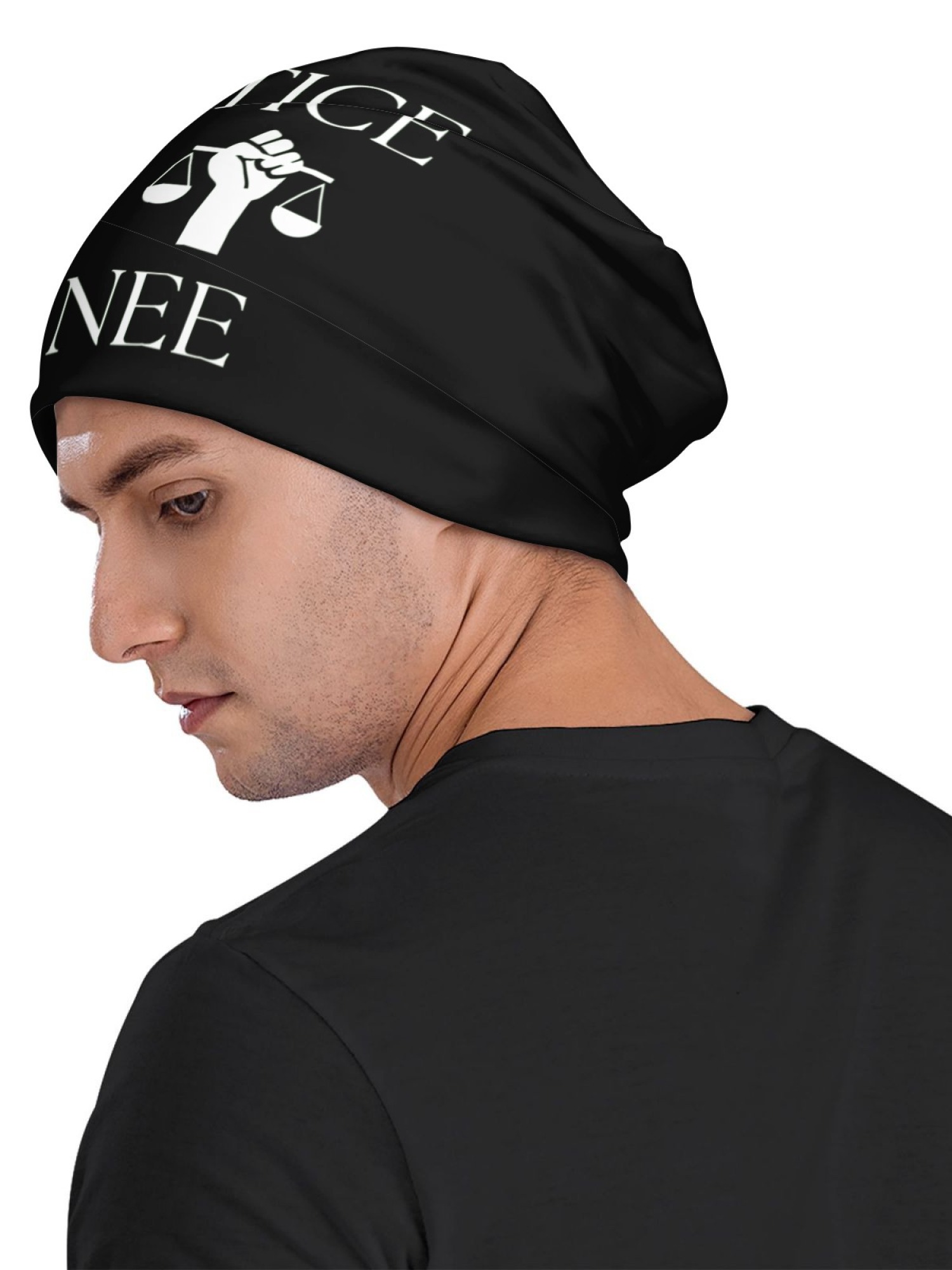 "Justice For Renee" Statement Beanie | Unisex Slouchy Knit Hat for Awareness & Support