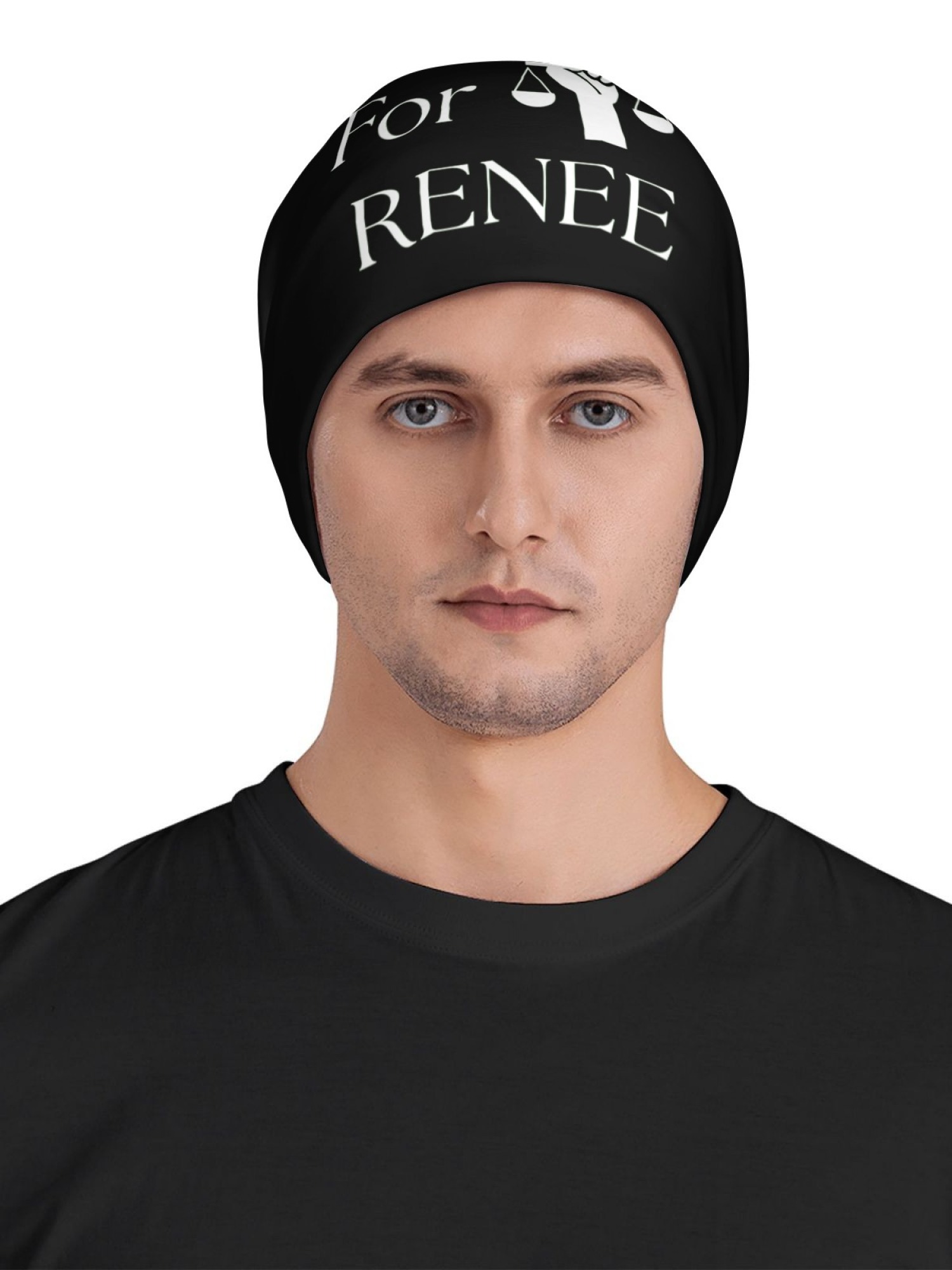 "Justice For Renee" Statement Beanie | Unisex Slouchy Knit Hat for Awareness & Support