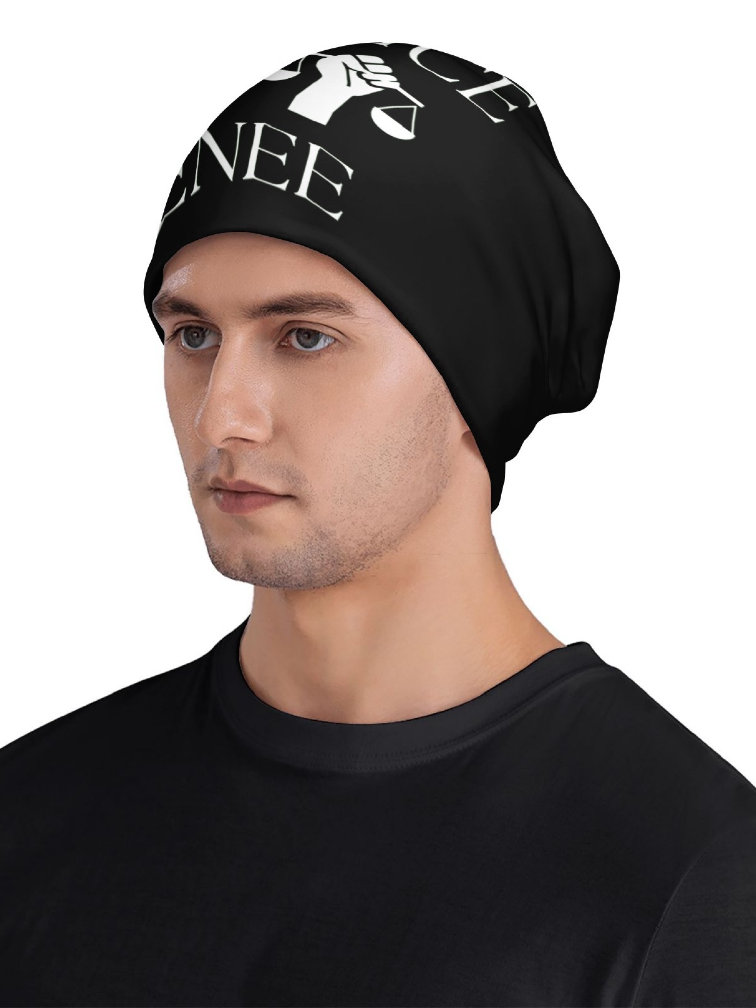 "Justice For Renee" Statement Beanie | Unisex Slouchy Knit Hat for Awareness & Support