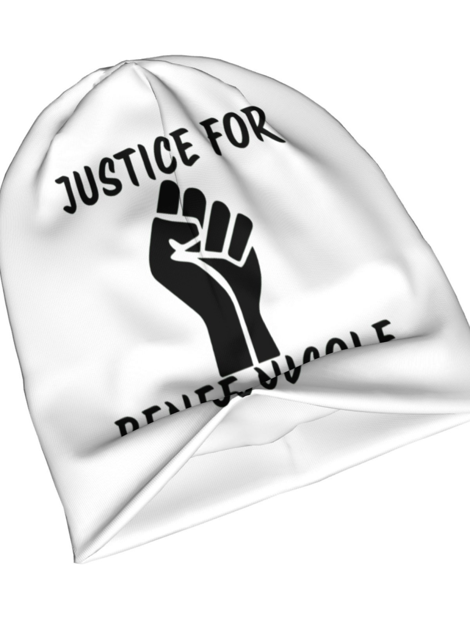 "Justice For Renee Nicole Good" Awareness Beanie | Unisex Slouchy Knit Hat