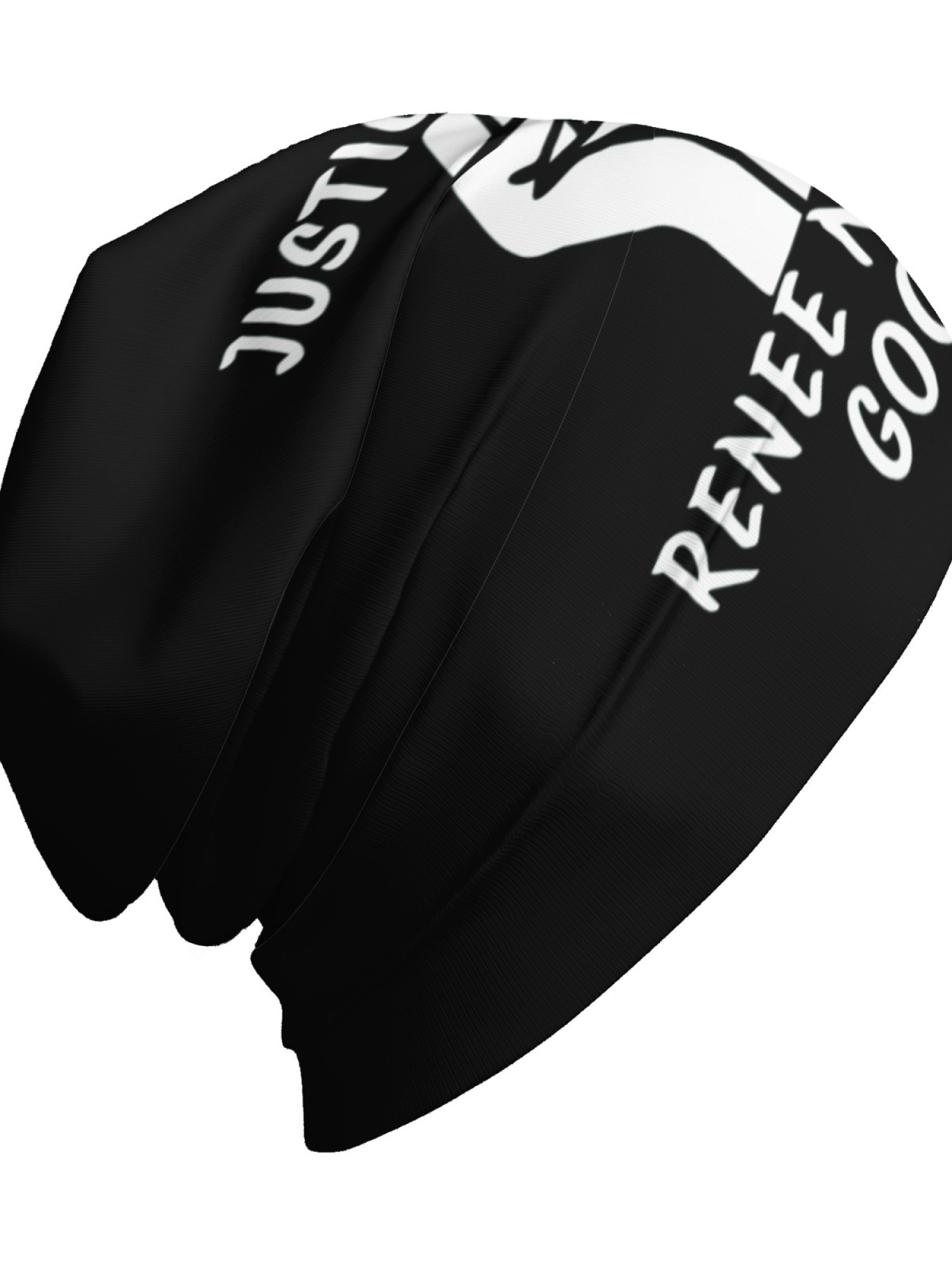 "Justice For Renee Nicole Good" Awareness Beanie | Unisex Slouchy Knit Hat