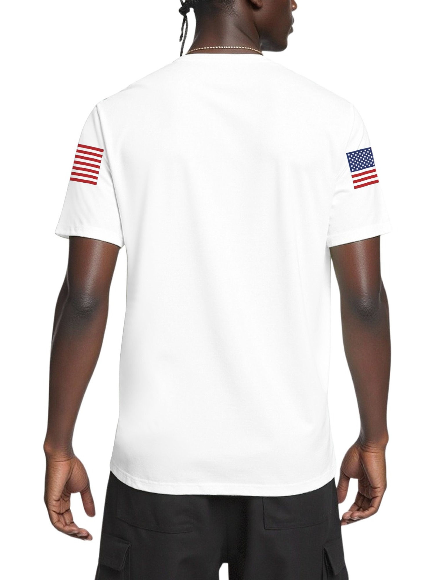 "Justice For Renee Nicole Good" Memorial T-Shirt | American Flag Sleeve Tee