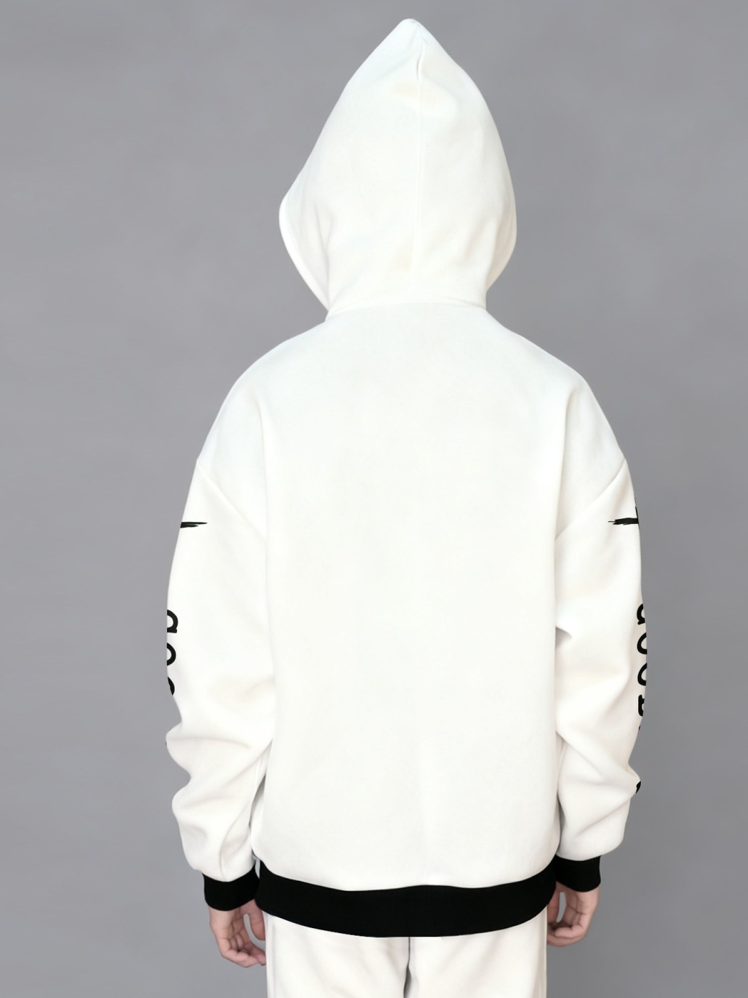 "Reckless In The Streets" Minneapolis Hoodie & Sleep Mask Set | Jan 8 2026 Commemorative Pullover with Contrast Cuffs