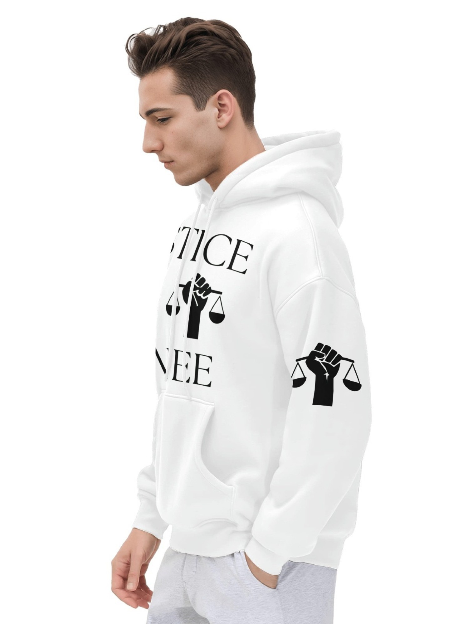 "Justice For Renee" Awareness Hoodie | Unisex Memorial Pullover with Sleeve Graphics