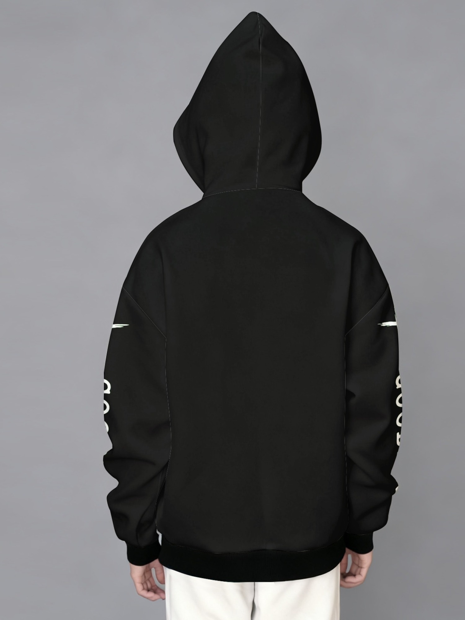 "Reckless In The Streets" Minneapolis Hoodie & Sleep Mask Set | Jan 8 2026 Commemorative Pullover with Contrast Cuffs