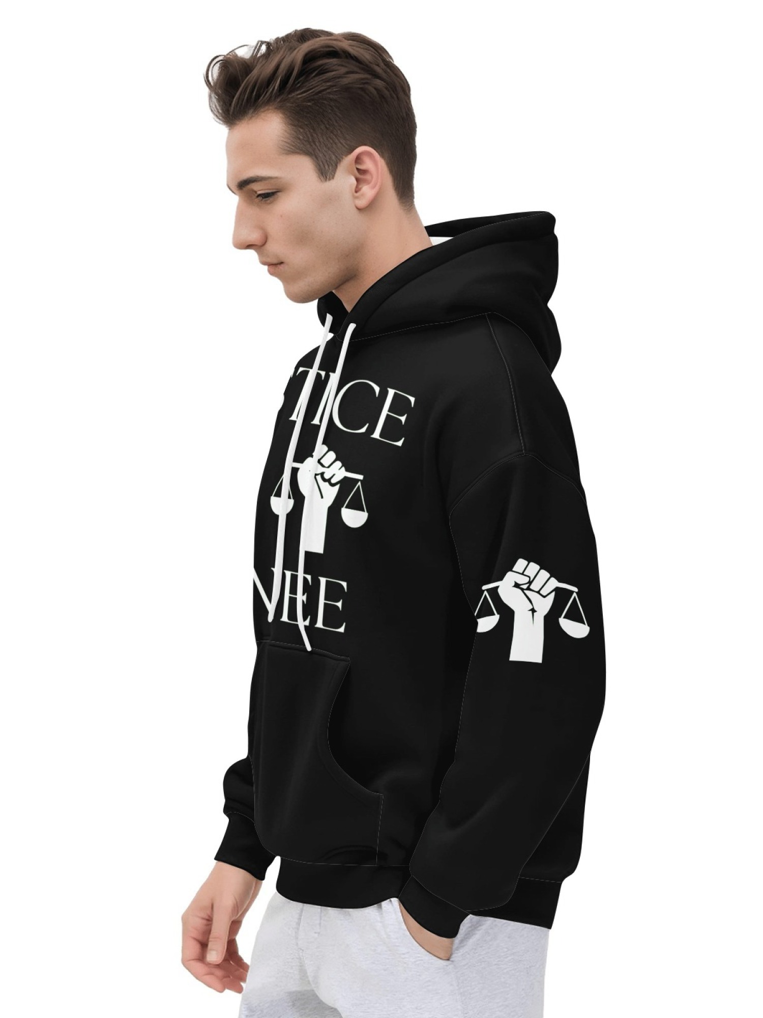 "Justice For Renee" Awareness Hoodie | Unisex Memorial Pullover with Sleeve Graphics