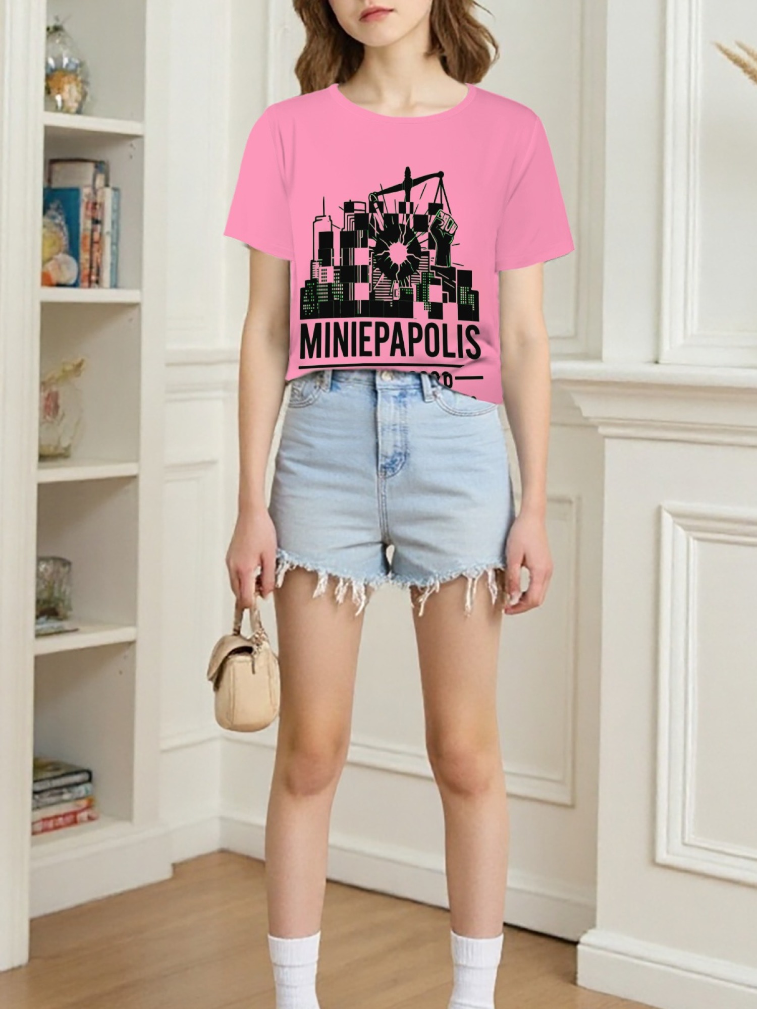 "Reckless In The Streets" Minneapolis Graphic Tee | Women's Commemorative Event T-Shirt