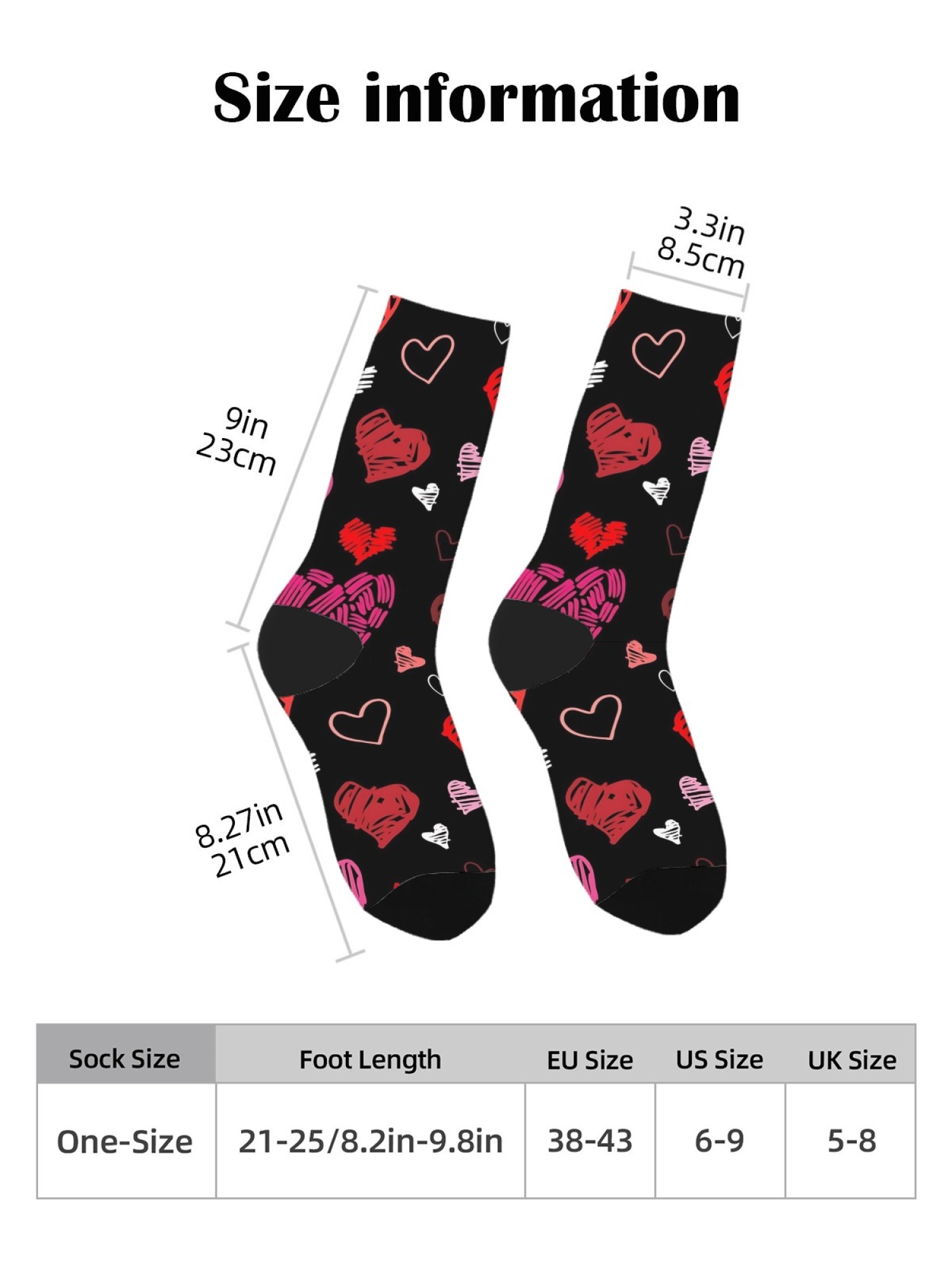 "I ❤️ My Wife" Men's Trunks & Heart Underwear & Socks Set | Romantic Stick Figure Gift Bundle
