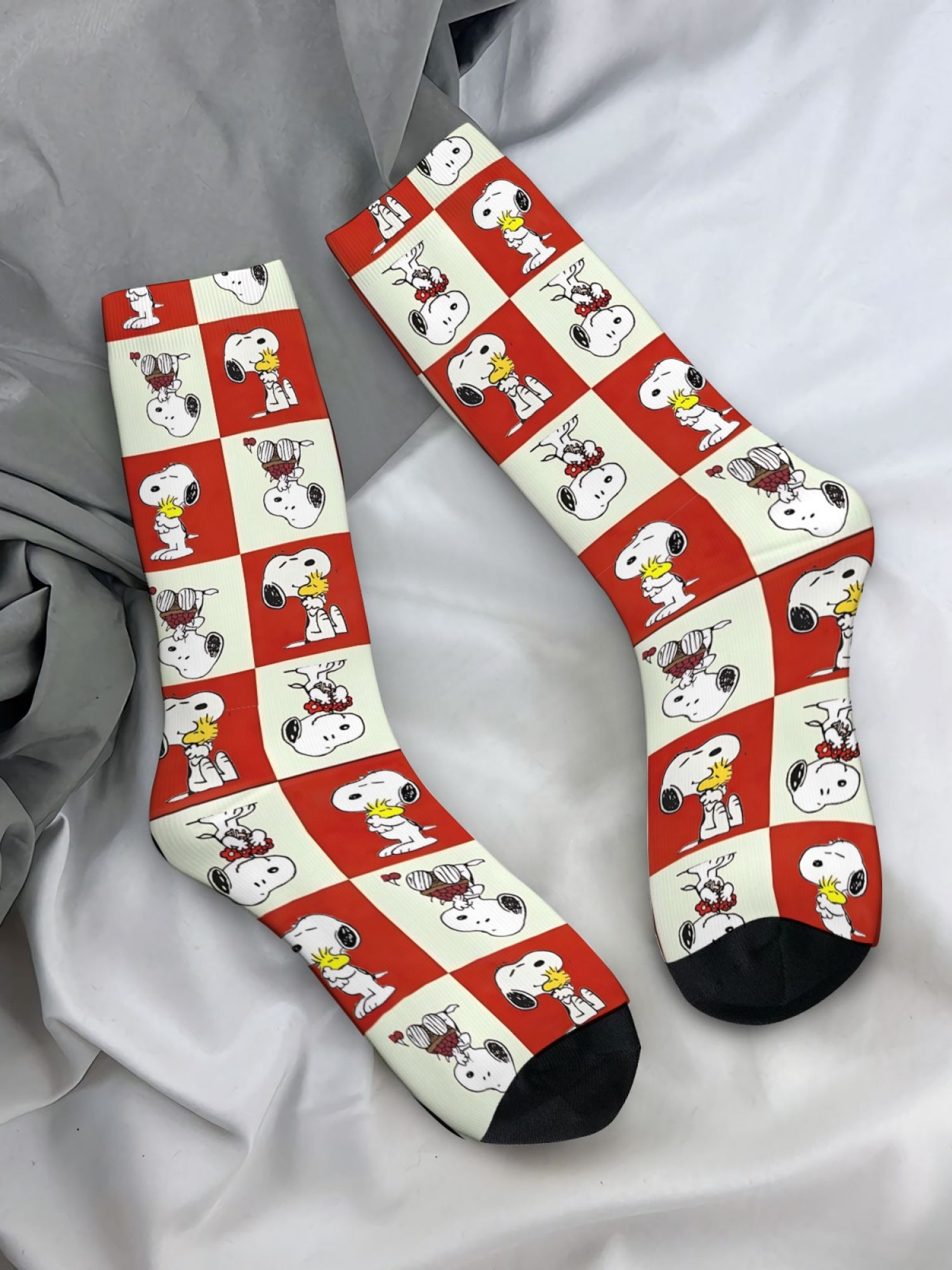 "Love & Kisses" Men's Romantic Trunks & Socks Gift Set | Valentine's Day Bundle