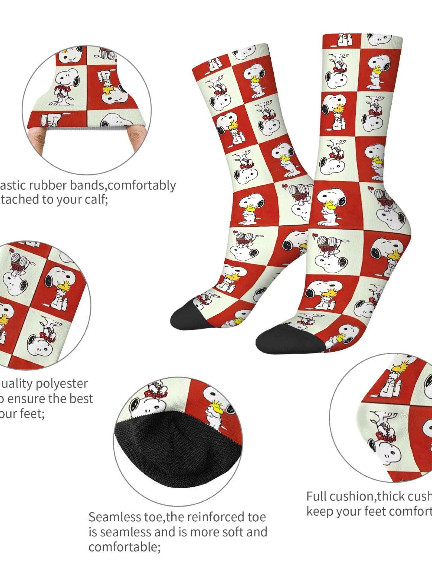 "Love & Kisses" Men's Romantic Trunks & Socks Gift Set | Valentine's Day Bundle