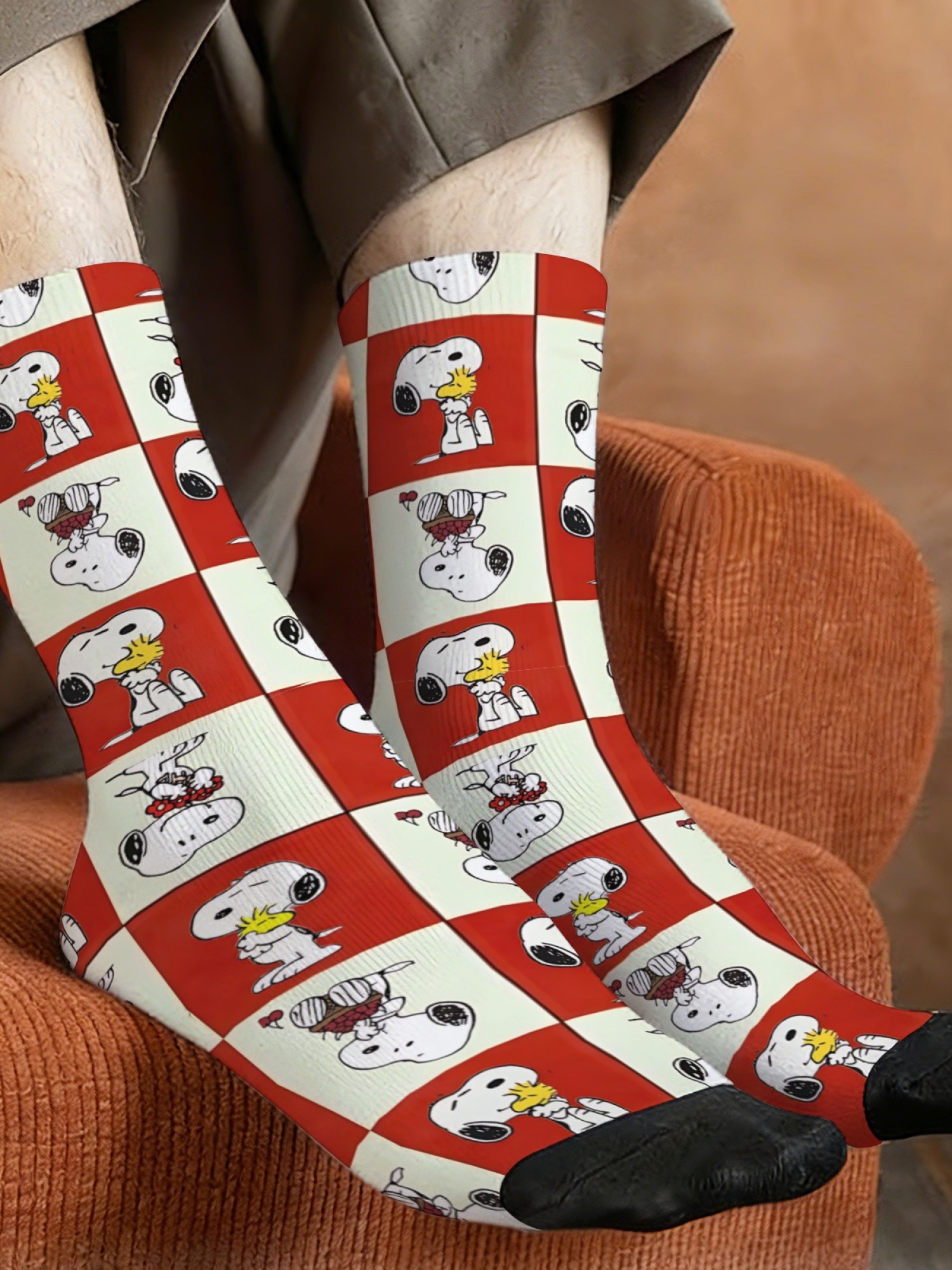 "Love & Kisses" Men's Romantic Trunks & Socks Gift Set | Valentine's Day Bundle