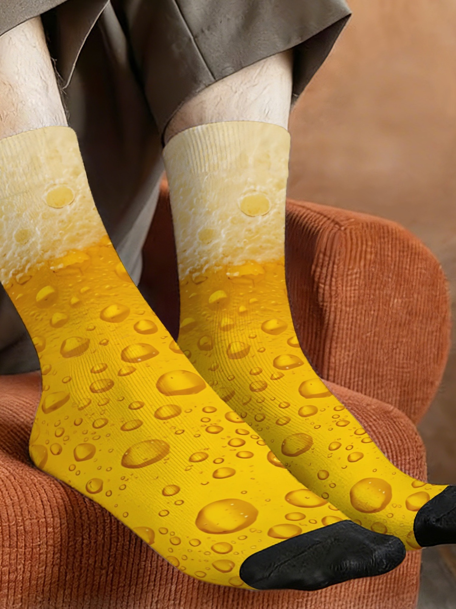 "It's Beer Time" Men's Trunks & Socks Set | Funny Drinking & Party Gift Bundle