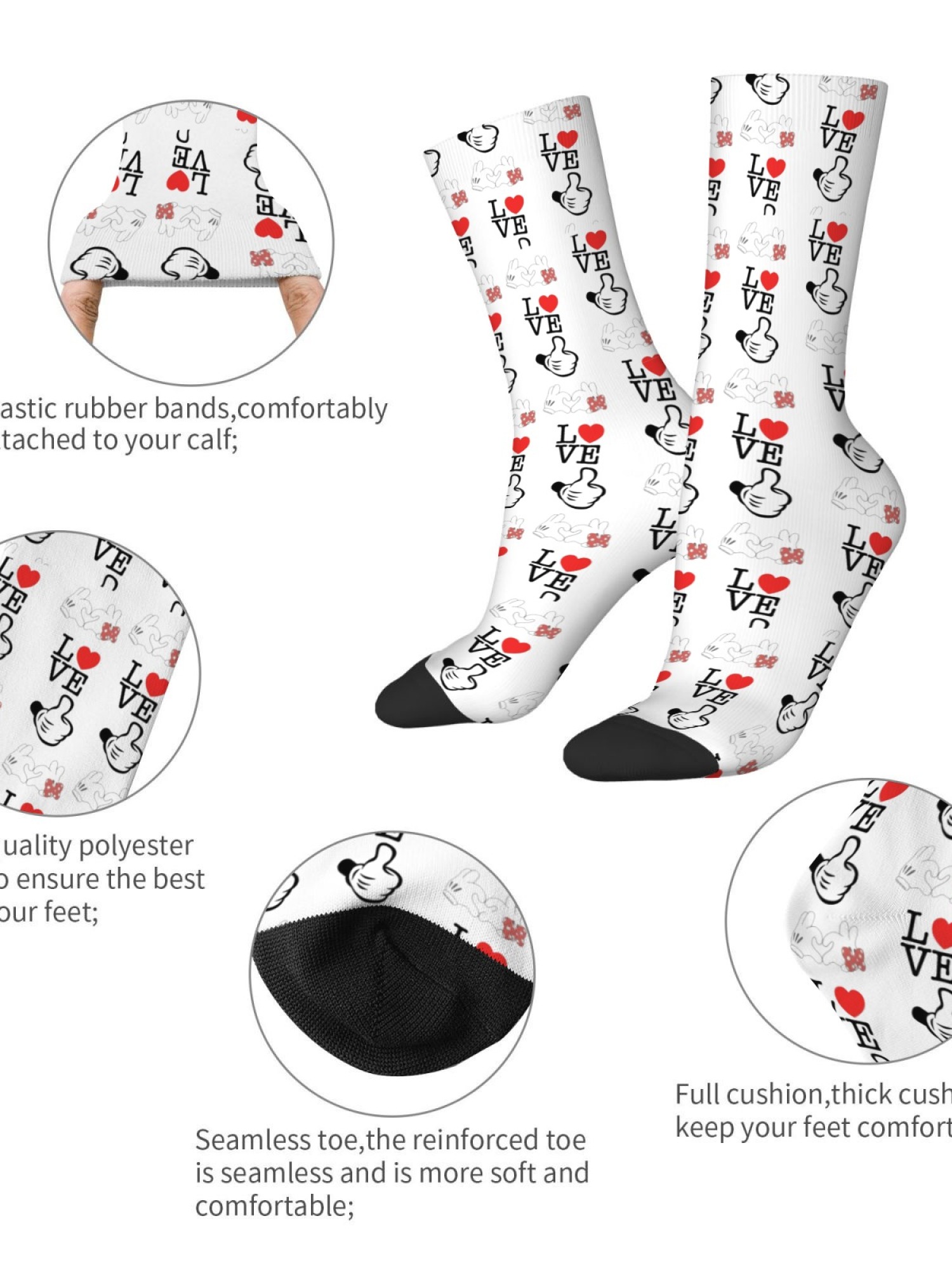 "I'm Taken" Grabbing Hand Men's Trunks & Love Socks Set | Naughty Valentine's Gift Bundle