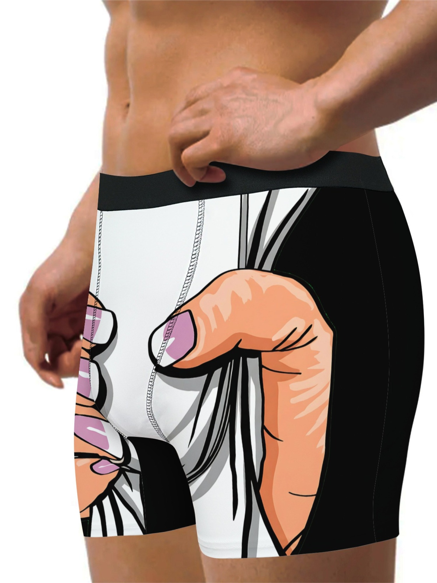 "I'm Taken" Grabbing Hand Men's Trunks & Love Socks Set | Naughty Valentine's Gift Bundle