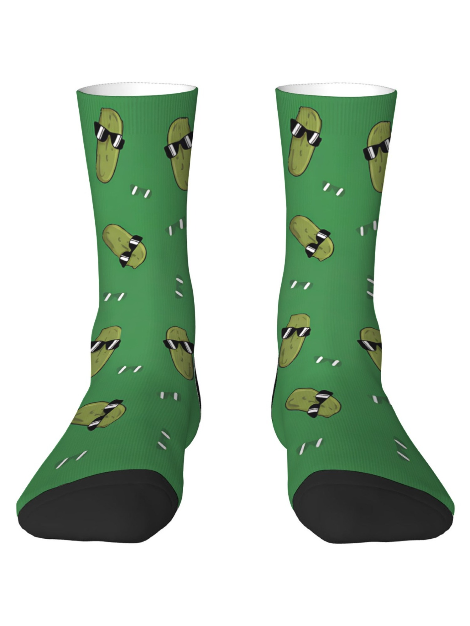 "The Big Dill" Men's Pickle Trunks & Socks Set | Funny Cool Cucumber Gift Bundle