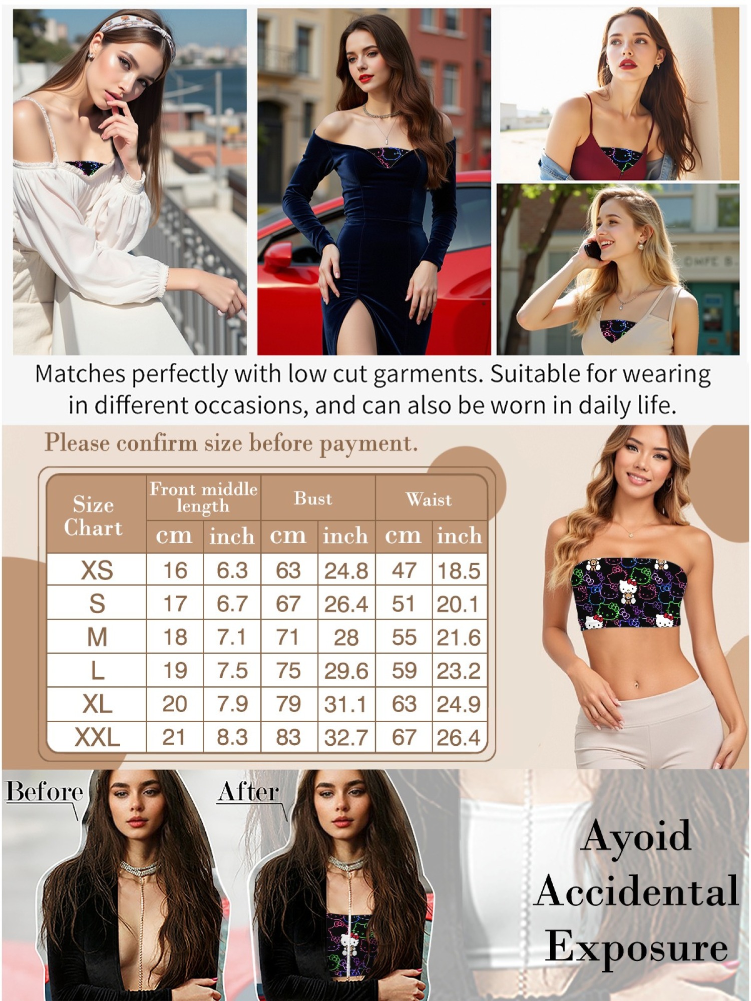 "Neon Kitty" Cute Cat Tube Top | Y2K Aesthetic Strapless Crop Top