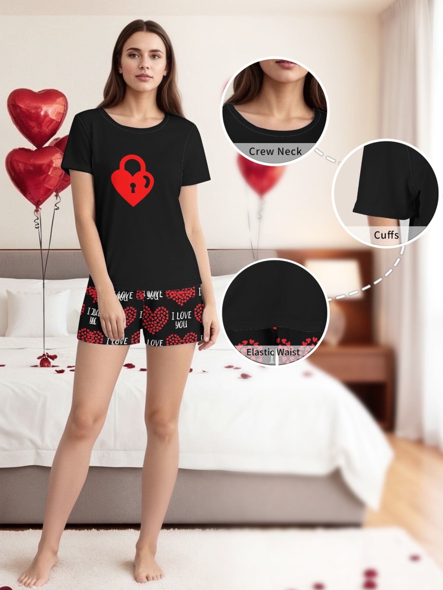 "Key to My Heart" Matching Couples Outfit | Romantic Lock & Key Summer Set