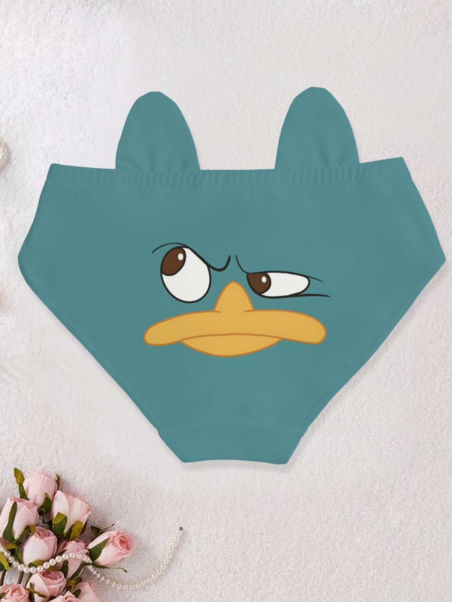 Perry the Platypus & Agent P Printed Women's Panties - Cute Cartoon Underwear Briefs