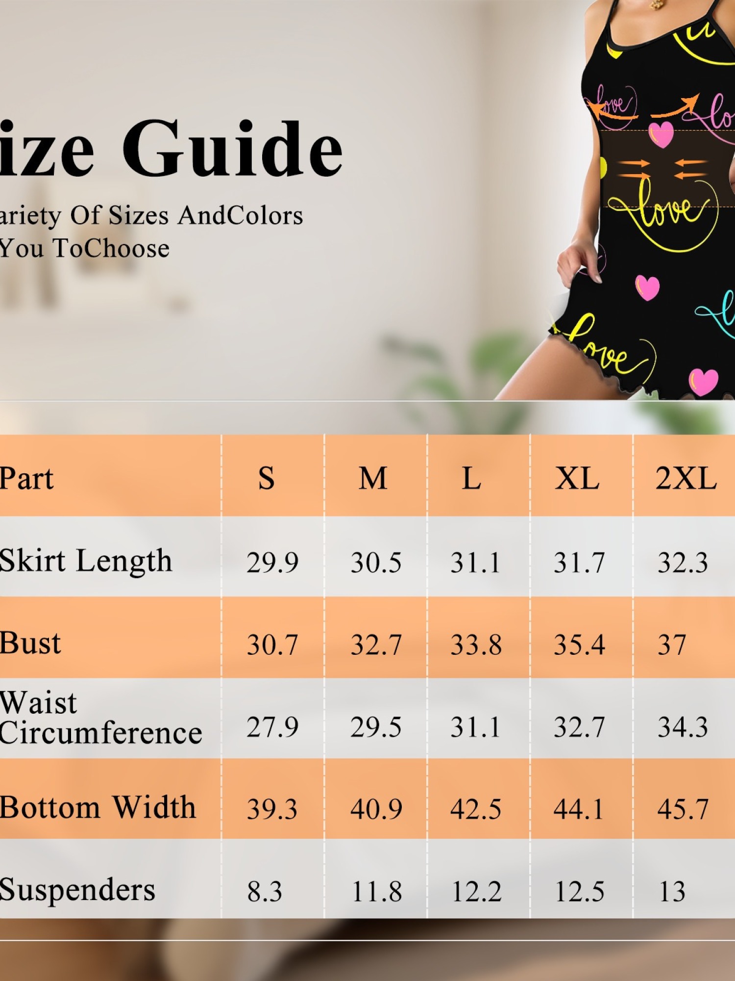 Summer Women’s Heart Print Sleeveless Nightgown, Breathable Casual Sleep Dress for Romantic Homewear, Slim-Fit Cute Loungewear for Couples