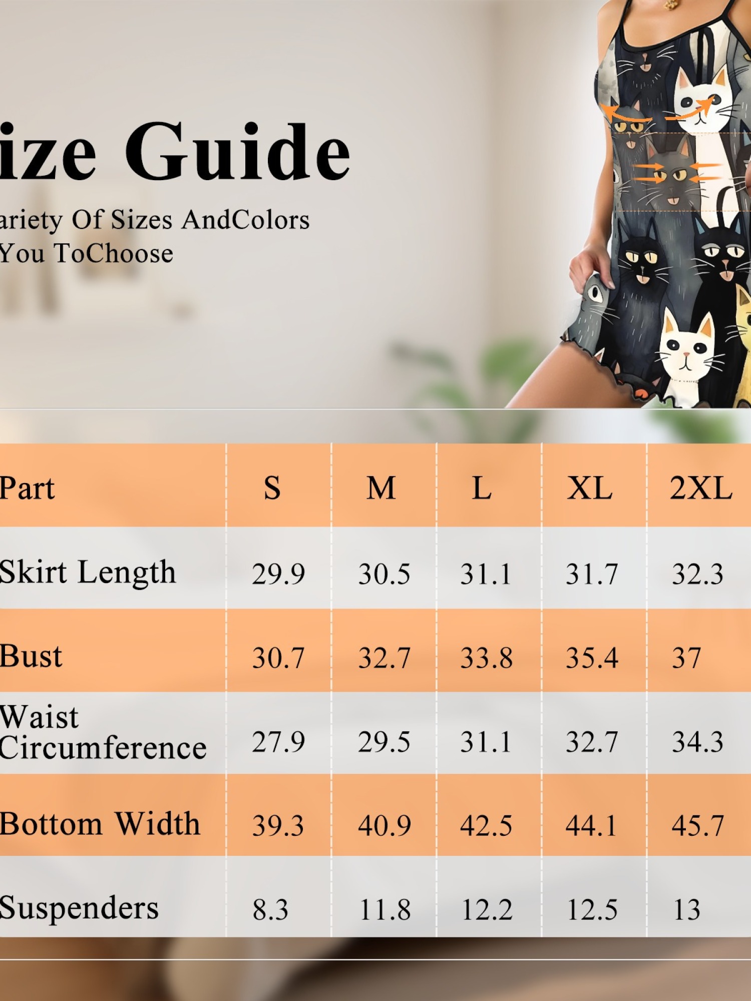 Cute Cat Print Women's Summer Pajamas, Lightweight Knit Robe for Leisure, Backless Ribbed Cami Dress, Comfortable and Breathable Nightwear, Perfect Gift for Sweethearts