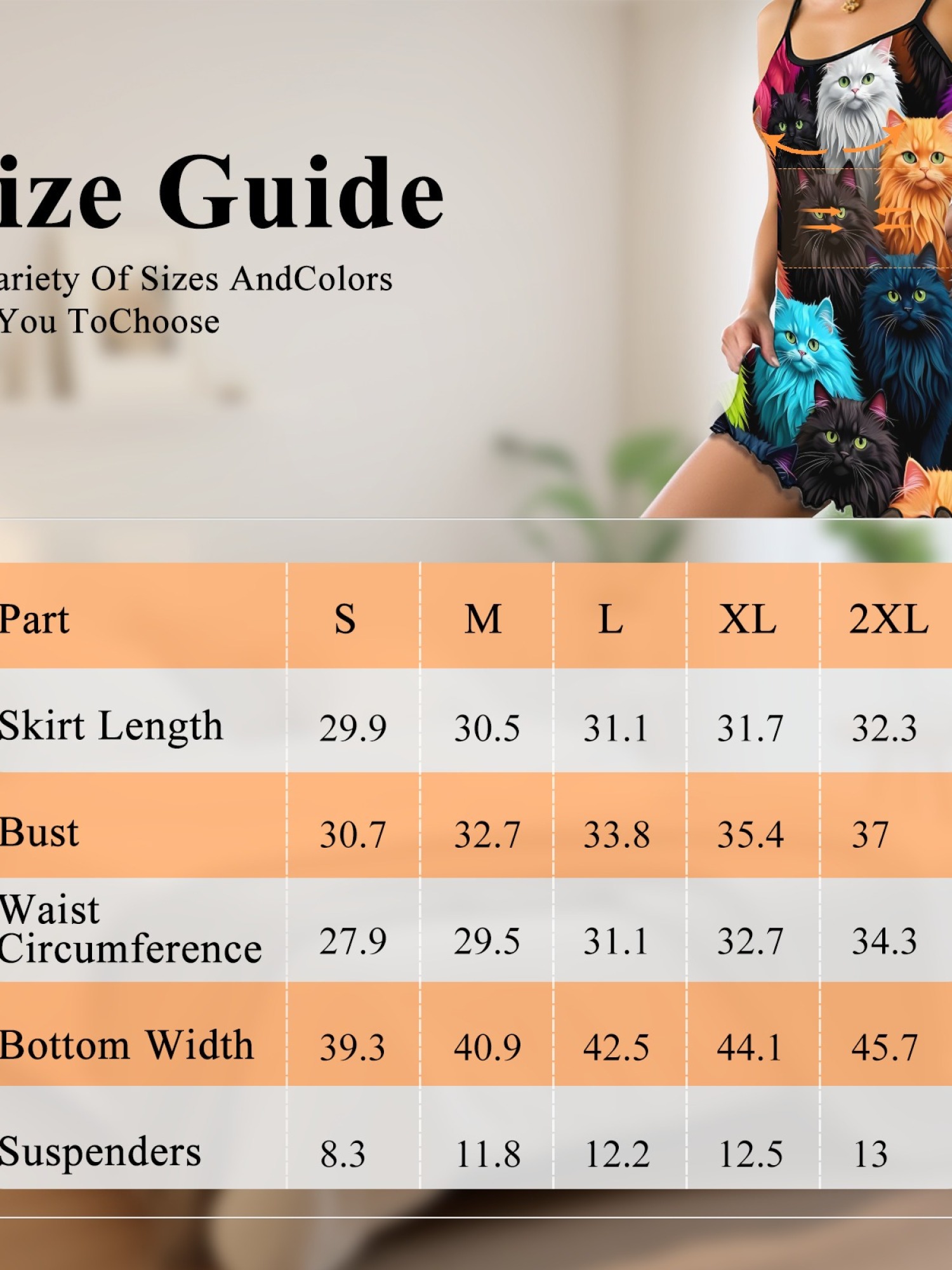 Cute Cat Print Women's Summer Pajamas, Lightweight Knit Robe for Leisure, Backless Ribbed Cami Dress, Comfortable and Breathable Nightwear, Perfect Gift for Sweethearts