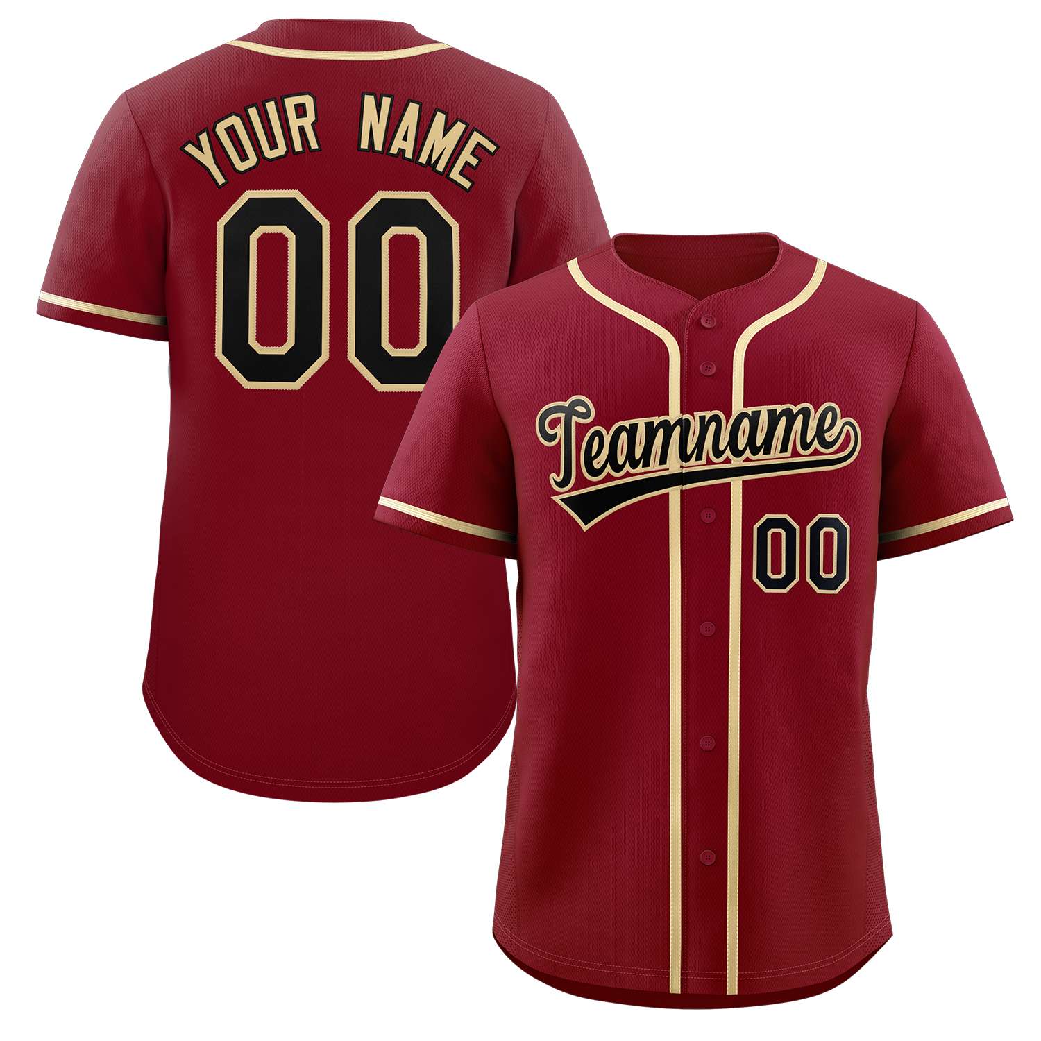 Custom Baseball Jersey Stitched Personalized Baseball Shirts Sports Uniform for Team-Supvirevo