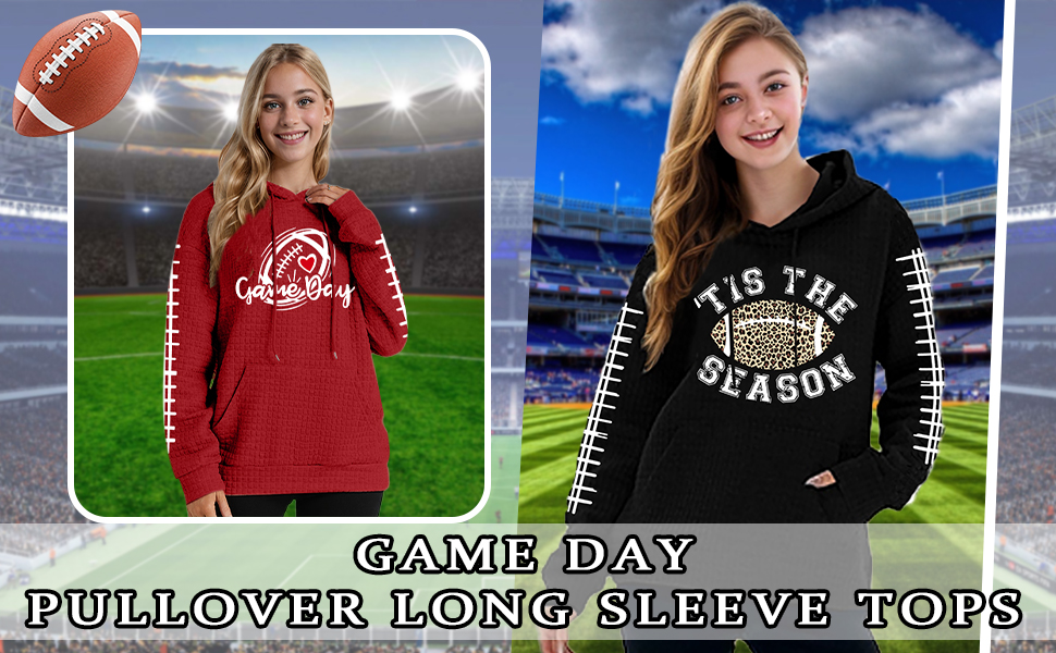 Game Day Hooded Sweatshirt