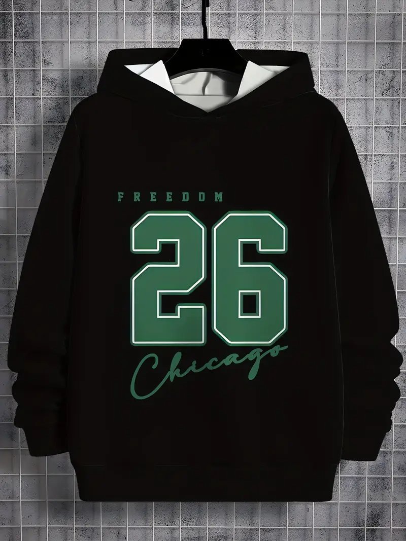 Best-Selling Long-Sleeve Hoodie - 3D Digital Printing Sports Jersey Series, Loose & Casual