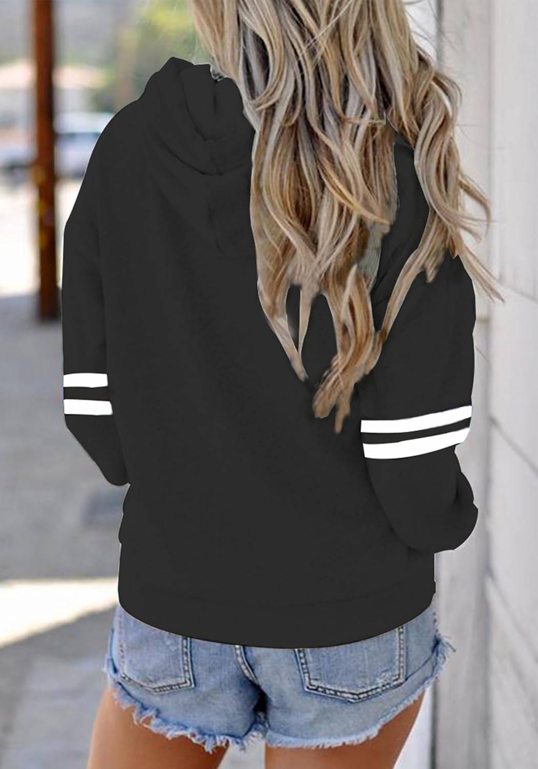 Womens Baseball Hoodies Long Sleeve Casual Athletic Loose Pullover Baseball Mom Sweatshirts with Pockets
